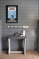 Vista 10 de Doble barra gris profundo superior y base negra, ideal para patio, bañera de hidromasaje, patio trasero, diseño duradero resistente a la intemperie