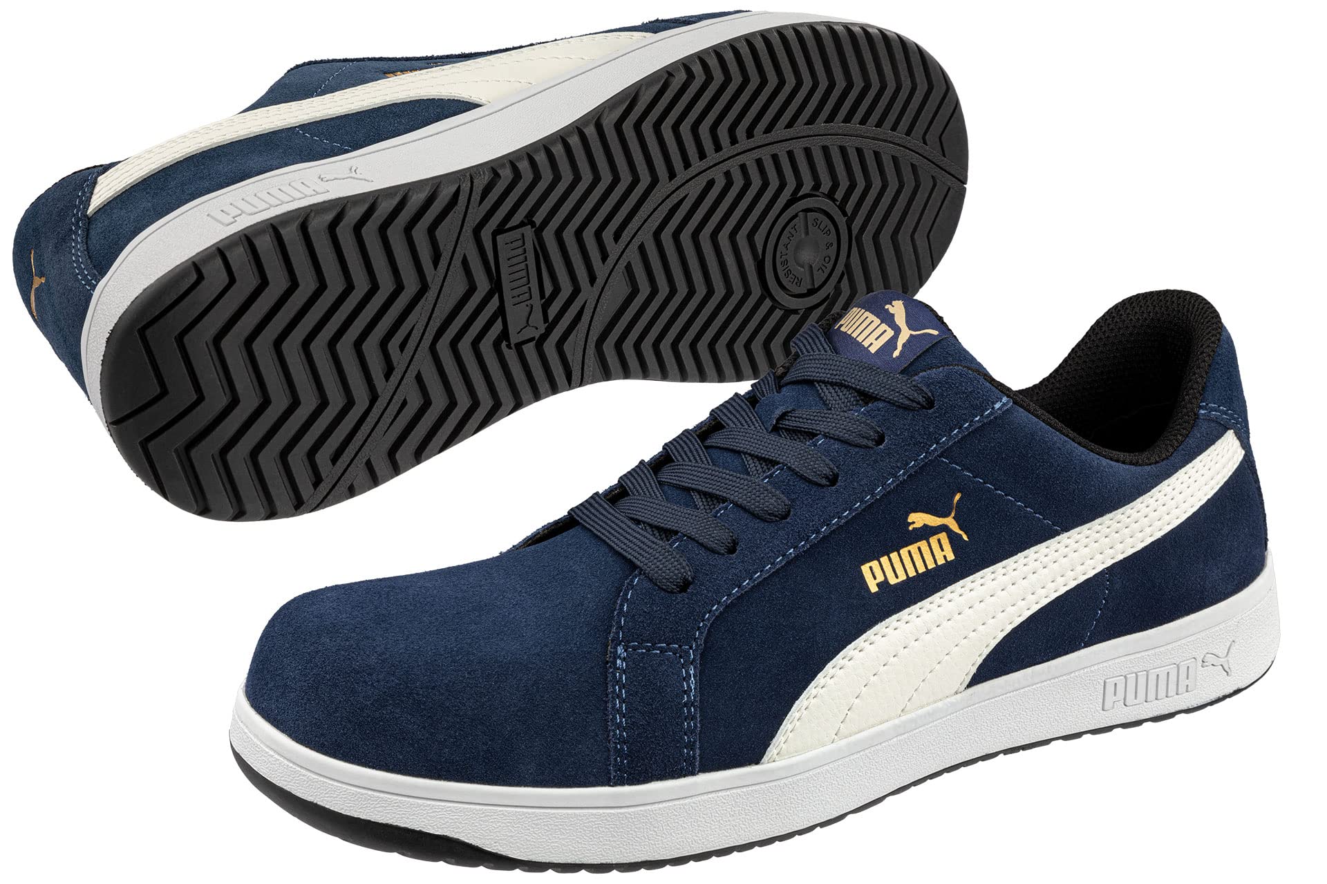 PUMA Iconic Suede Grey Low SD Zapato industrialHombre