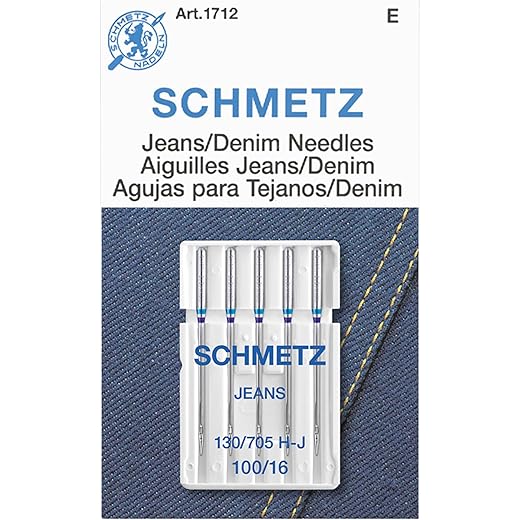 SCHMETZ Denim 5-Pack Size 16/100