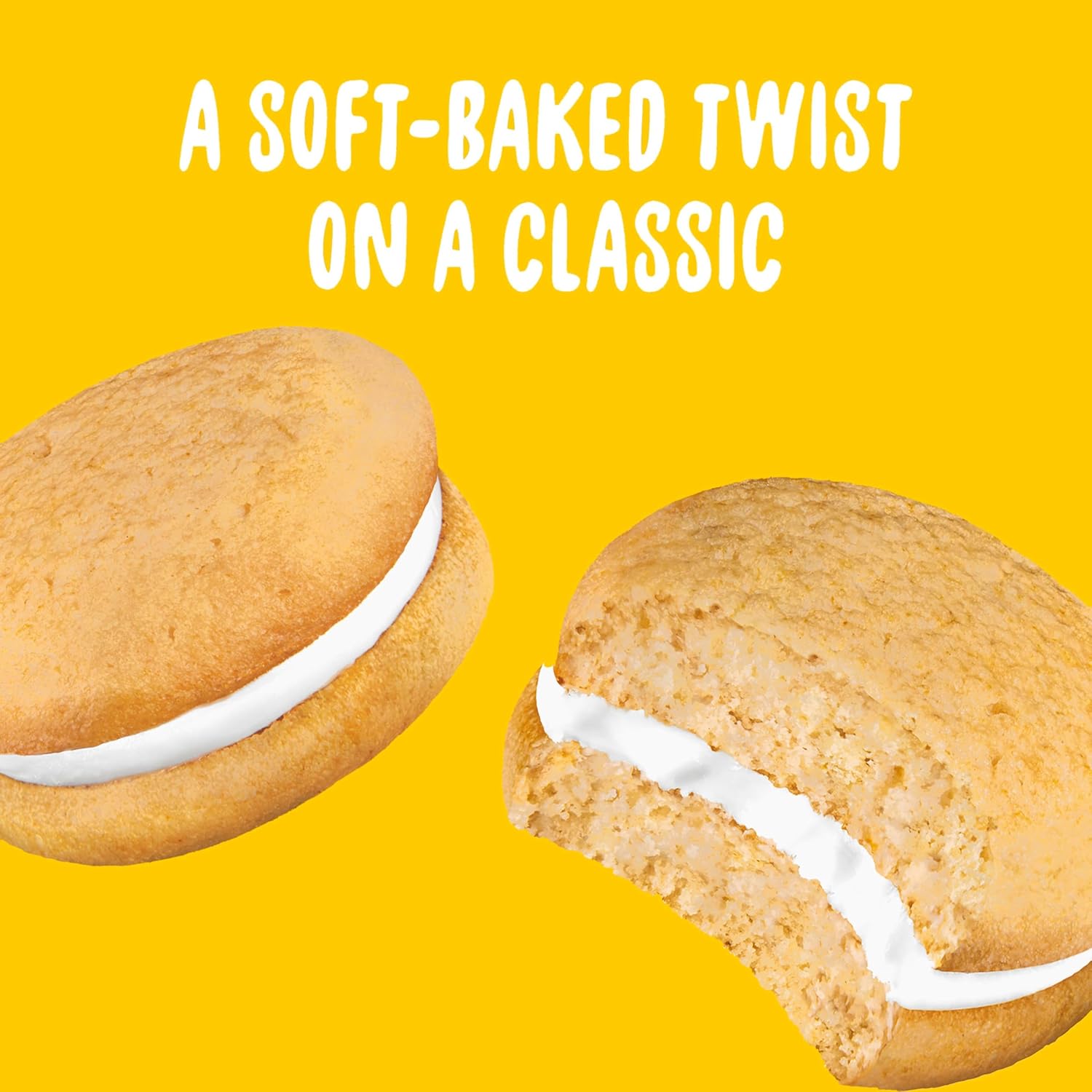 OREO Golden Cakesters Soft Snack Cakes, 8-3.03 oz Snack Packs