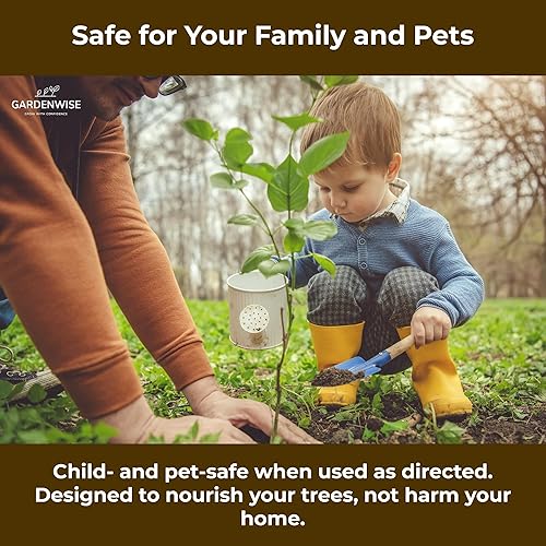 Miniatura 8 de GARDENWISE Fertilizante cítrico profesional + micronutrientes vitales NPK equilibrado perfecto para todos los cítricos para plantas de interior y