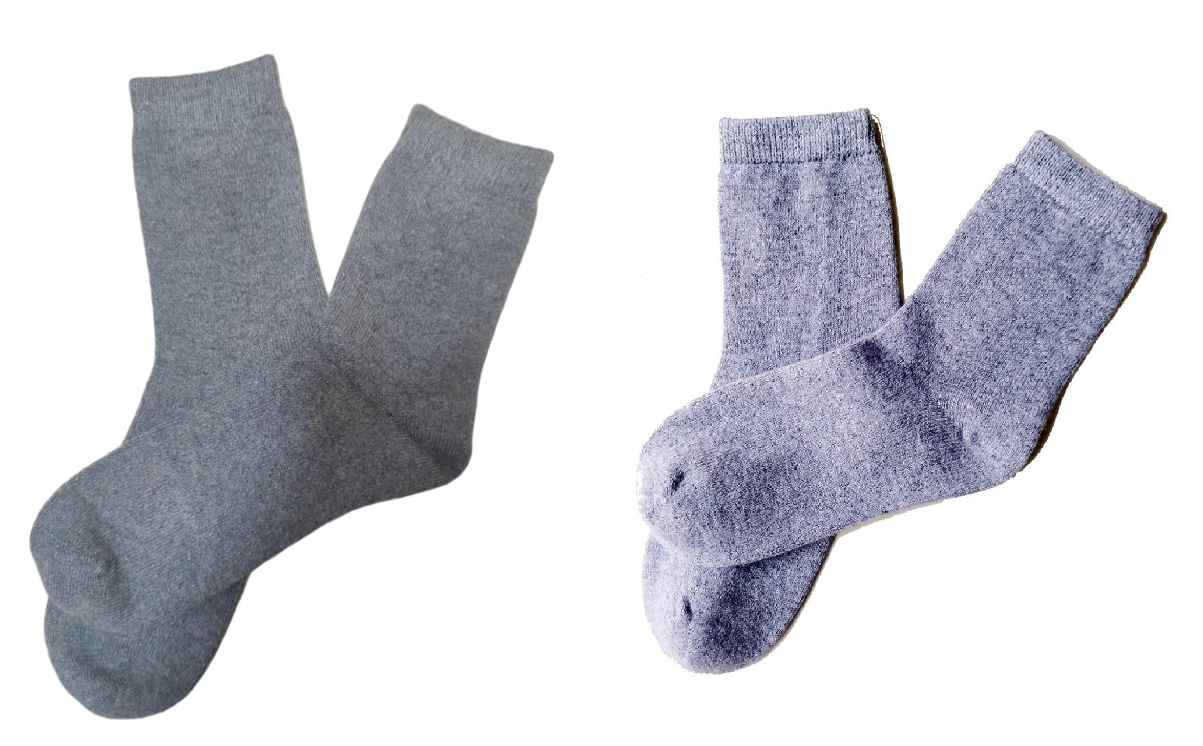 Pure Cashmere Women Men Unisex Ankle Short Causal Thick Socks, Smooth Toes and Heel Sewed by Handwork