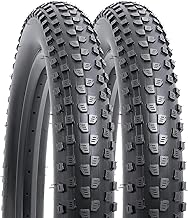 YunSCM 2-PCS 20 Inch Folding Tyre, 20 x 3 cm, Cover 76-406, Compatible with 20 Inch Electric Bike, Mountain Bike, Road Bike, 20 x 3.0