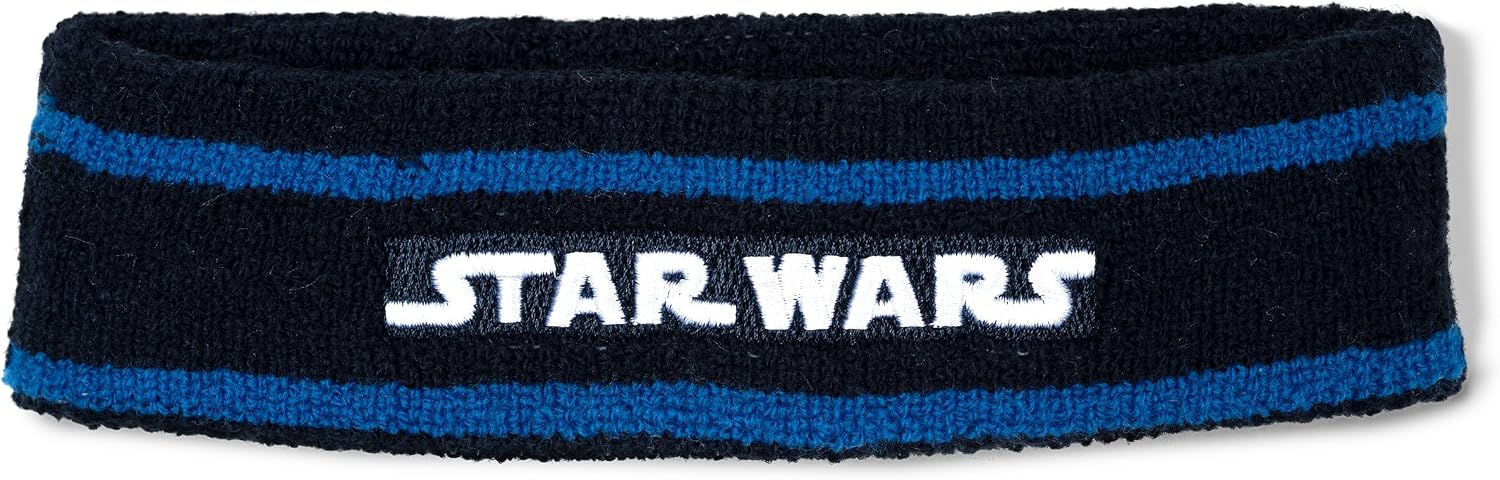 STAR WARS Baby Athletic Basketball Romper & Sweatband Set Newborn to Infant Sizes (0-3 Months - 24 Months)