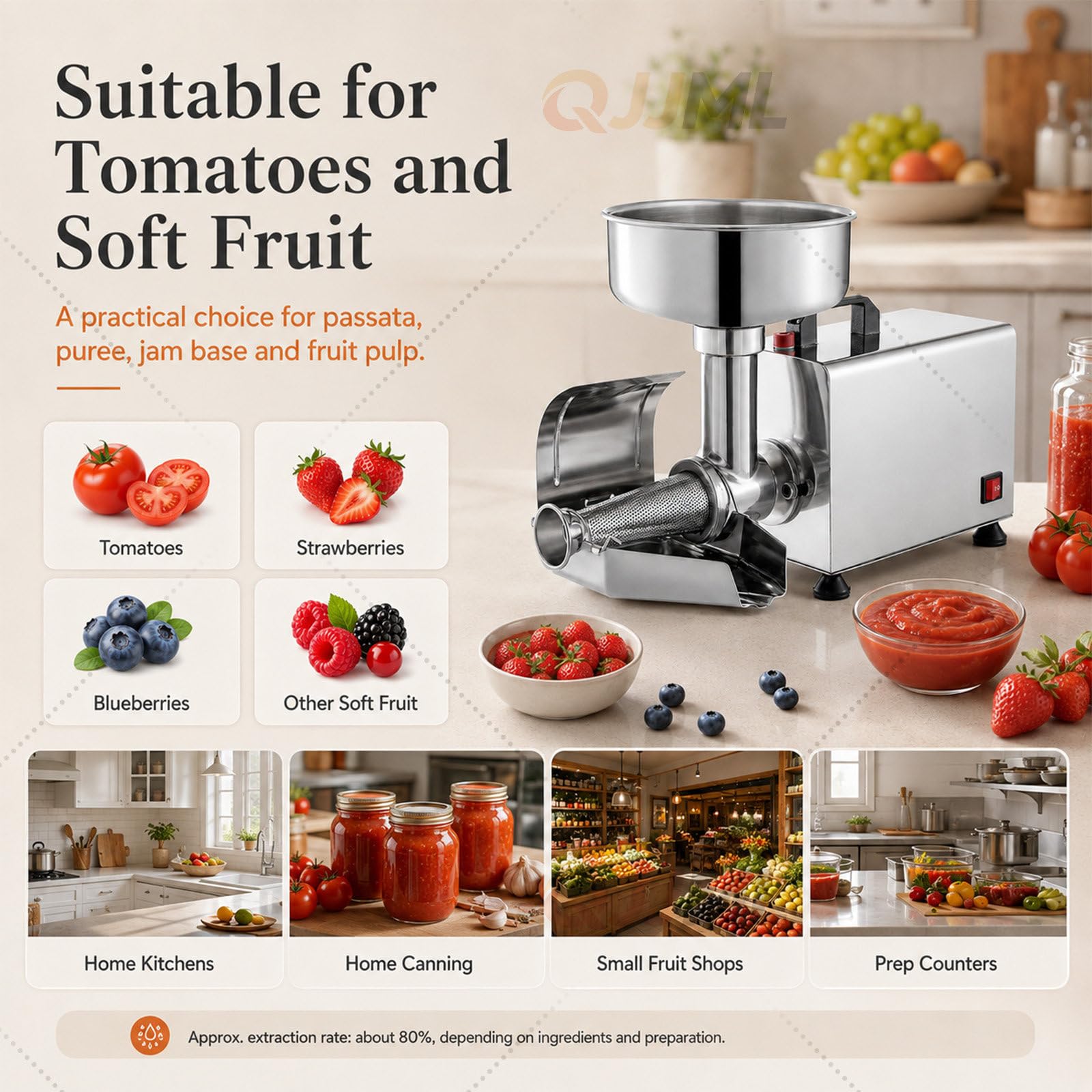 Passaverdure per Pomodori 450W | Salsa E Lotti