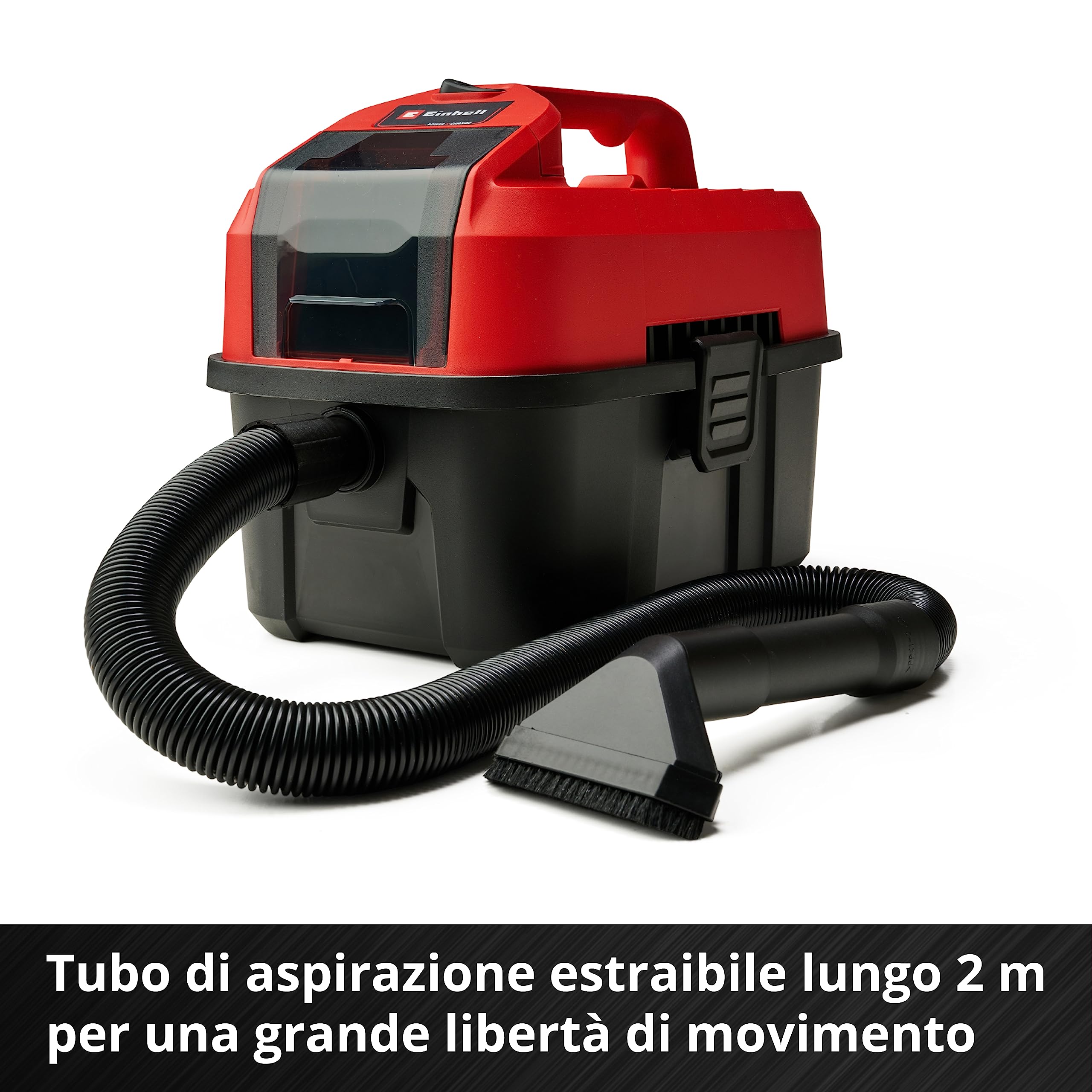 Einhell TE-VC 18/10 Li-Solo Power X-Change Aspirasolidi e liquidi 10 L 2 m