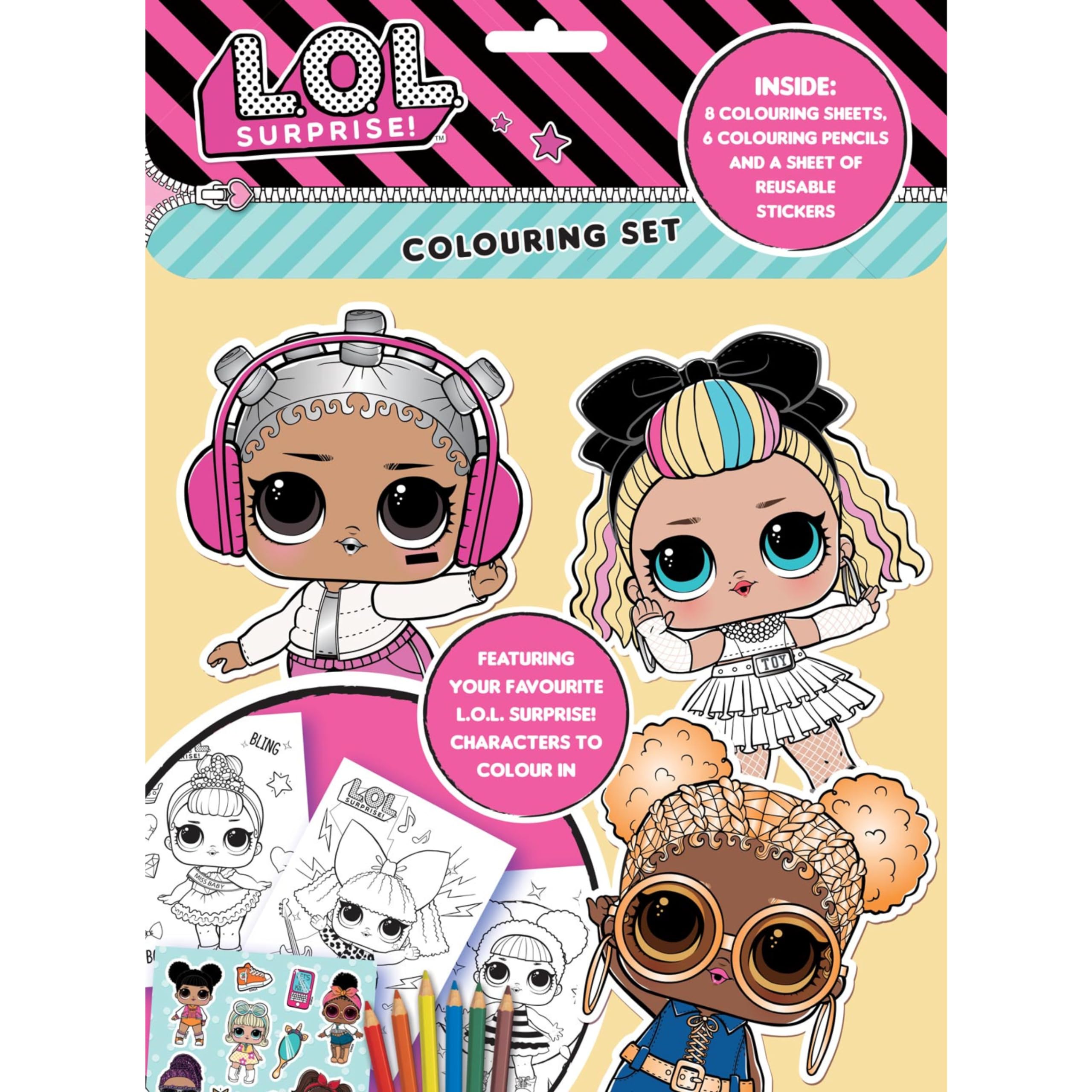 Books LOL Surprise Colouring Set