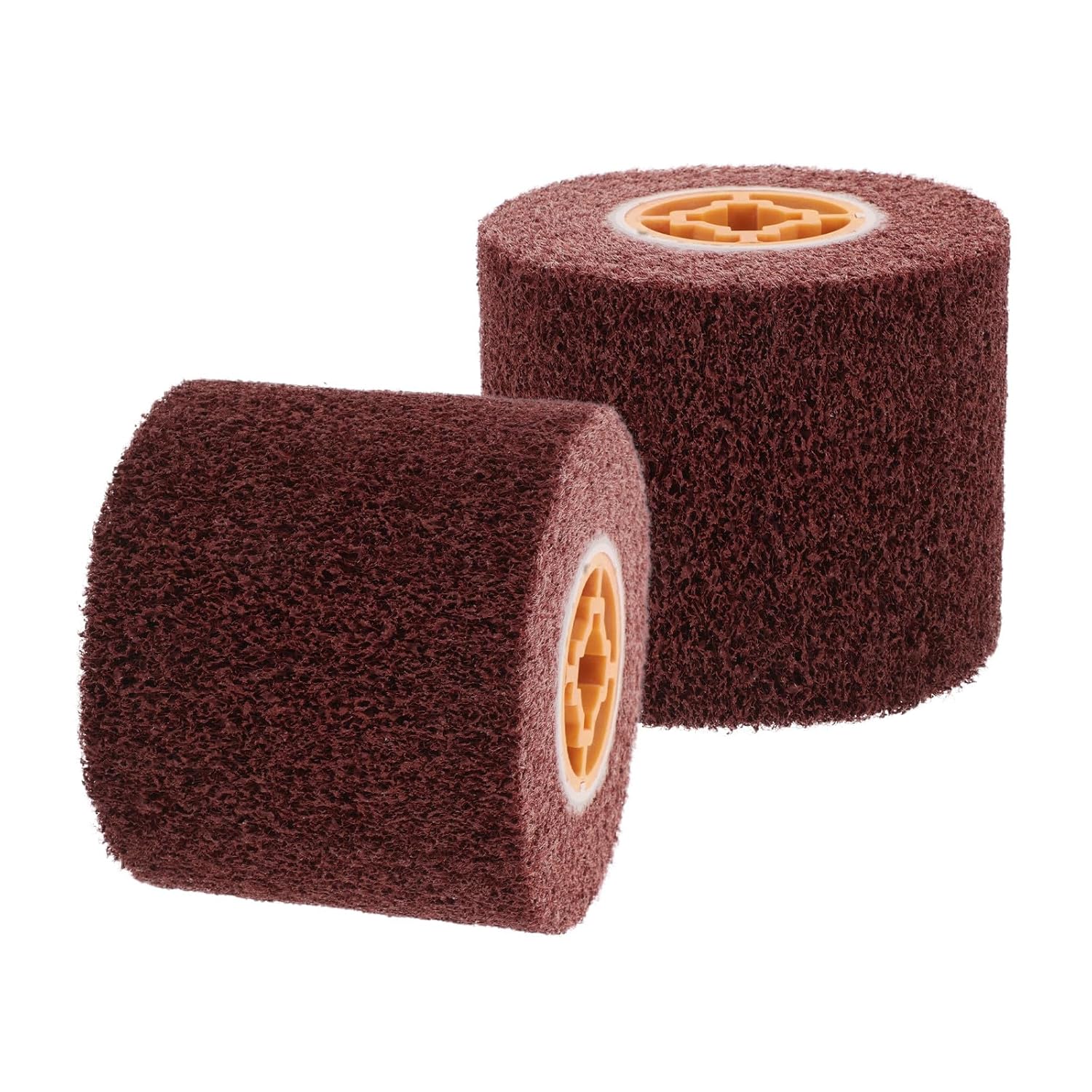 2pcs 120x100mm Stainless Steel Metal Grinding Polishing Wheel Abrasive Buffing Wheel for Surface Conditioning and Drill Polisher Accessories