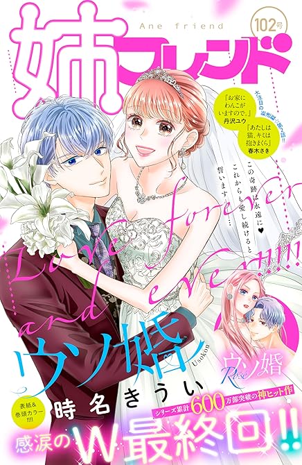 姉フレンド　102号の表紙イラスト