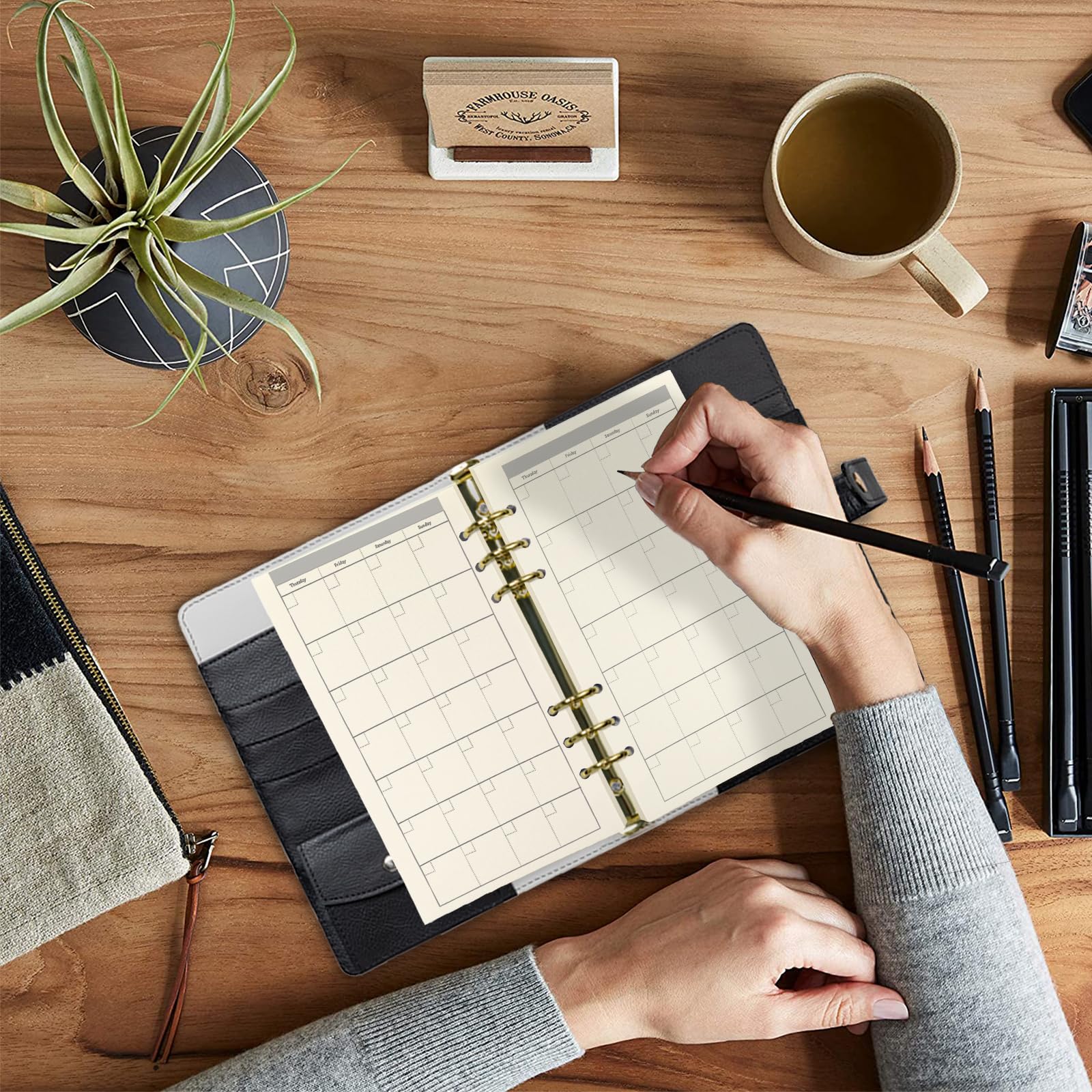 Amazon.com : Spiral Notebook Refill Weekly Planner Refill,Undated