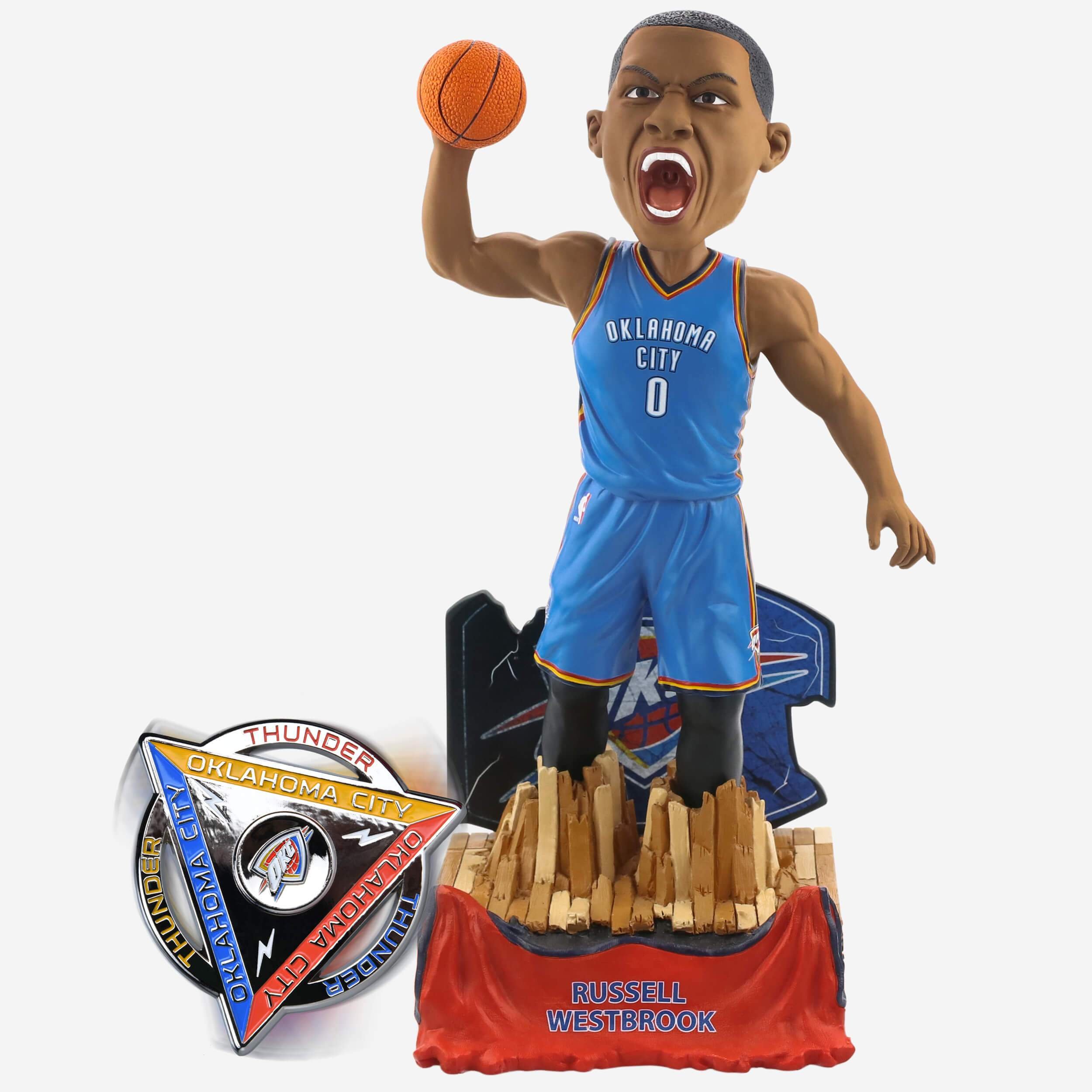 Figura Bobble NBA Oklahoma City Thunder FOCO para completar tu vitrina de recuerdos deportivos