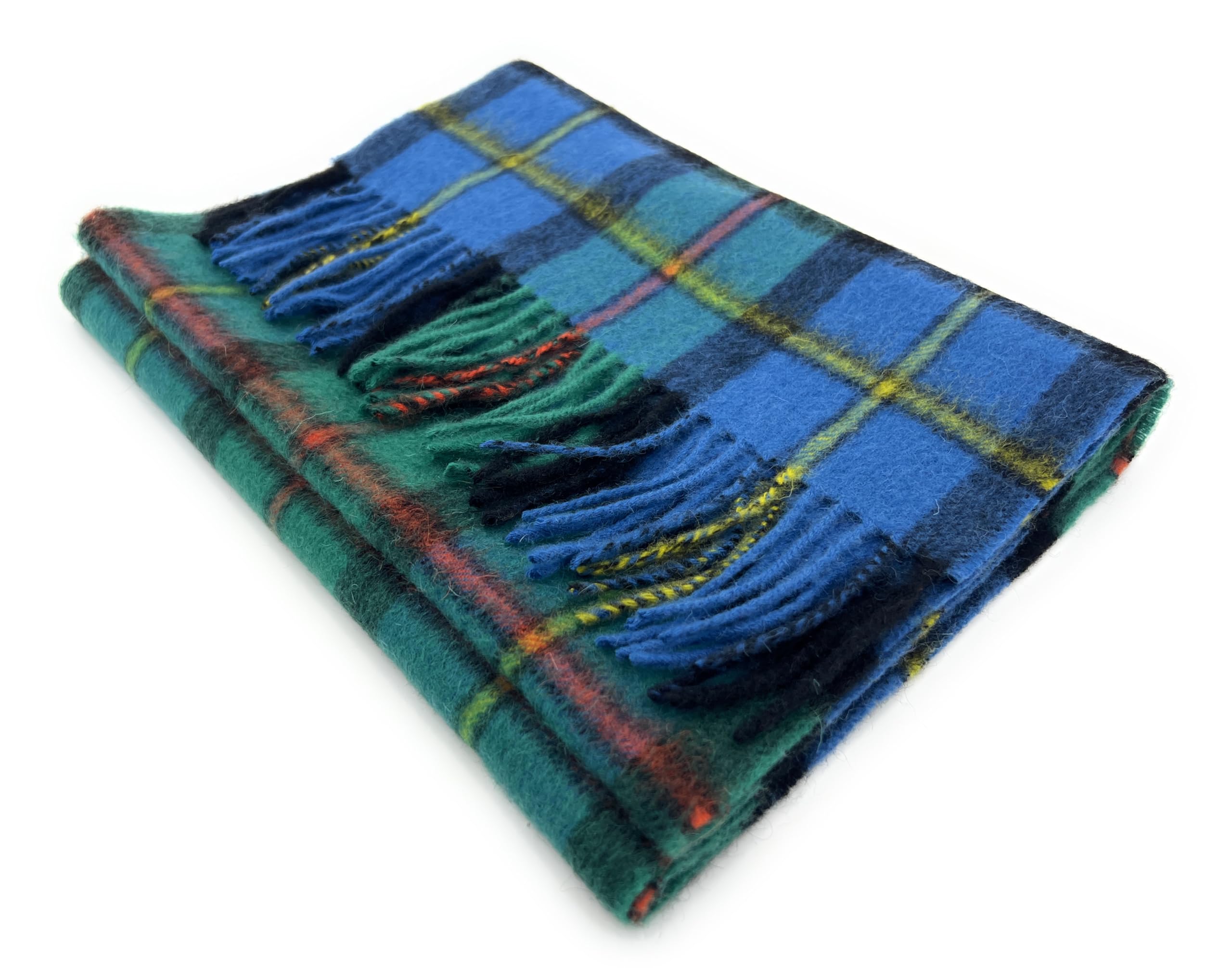 Tartan Tweeds Unisex Macleod Of Harris Ancient 100% Soft Lambswool Clan Tartan Scarf 30Cm X 180Cm (Macleod Of Harris Ancient)