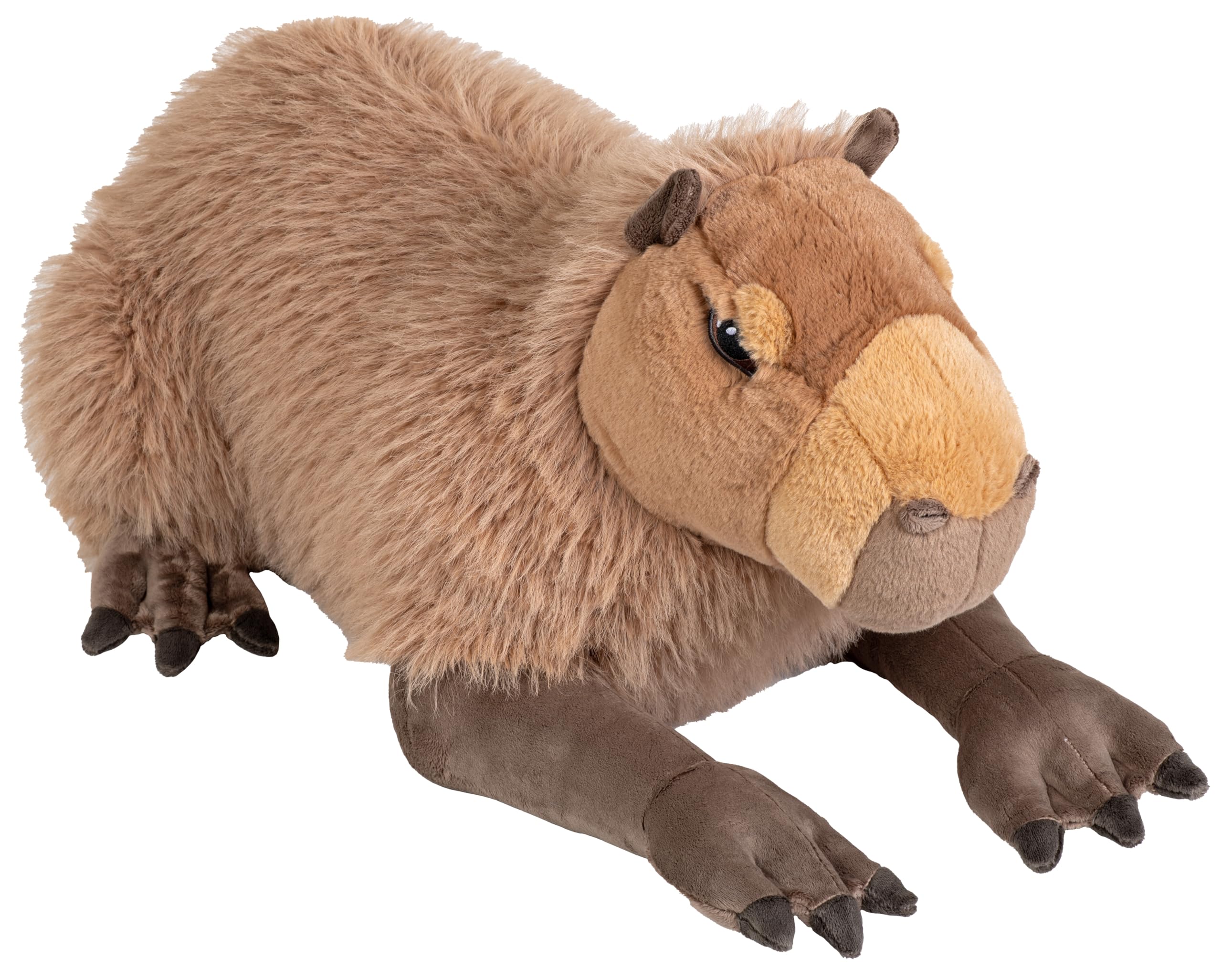 Wild Republic Cuddlekins Eco Jumbo Capybara, Stuffed Animal, 30