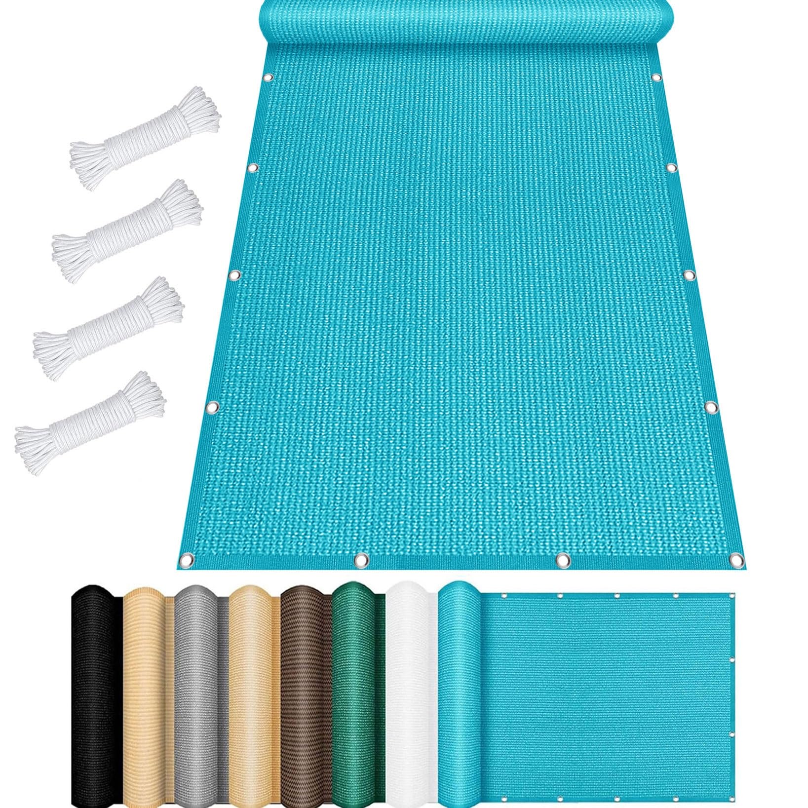 Voile d'ombrage anti-UV 98% pour protéger votre patio de la chaleur