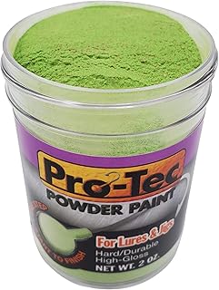 Pro-Tec Jigs and Lures Powder Paint, Jig Head Fishing Paint, Fishing Lure Paint