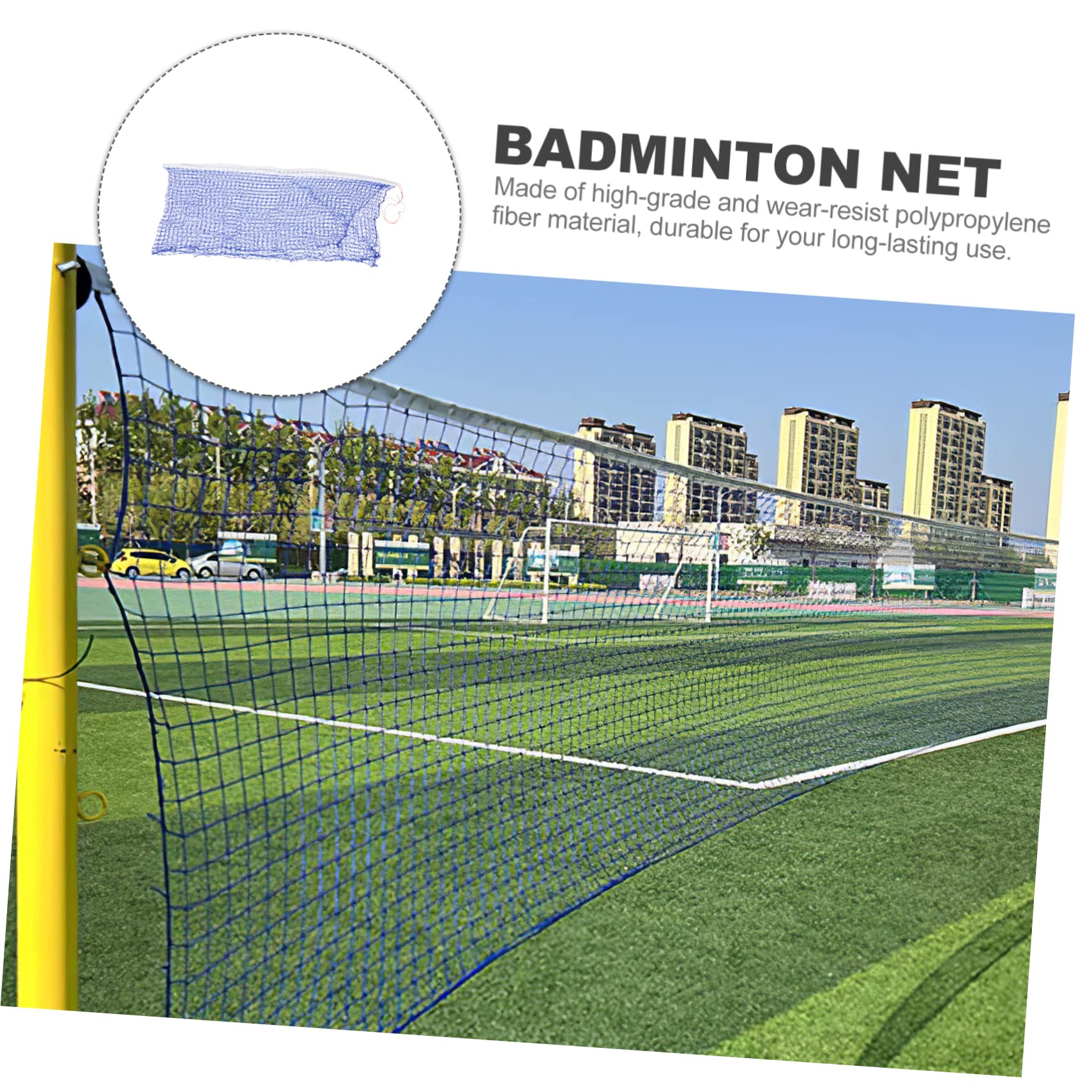 UKCOCO Badminton Equipment Replacement for Broken Net Small Mesh Suitable for Outdoor Indoor Use Fun Sports