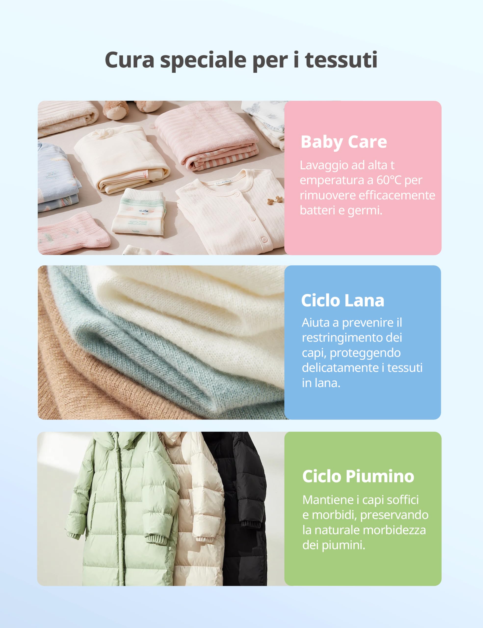 COMFEE' Lavatrice Carica Frontale 6 kg, Ultra Slim 40 cm, Classe A‑10%, 1200 giri, Vapore Igienizzante, Baby Care, Motore Inverter BLDC, 16 Programmi, Bianco – CFP01EW60W