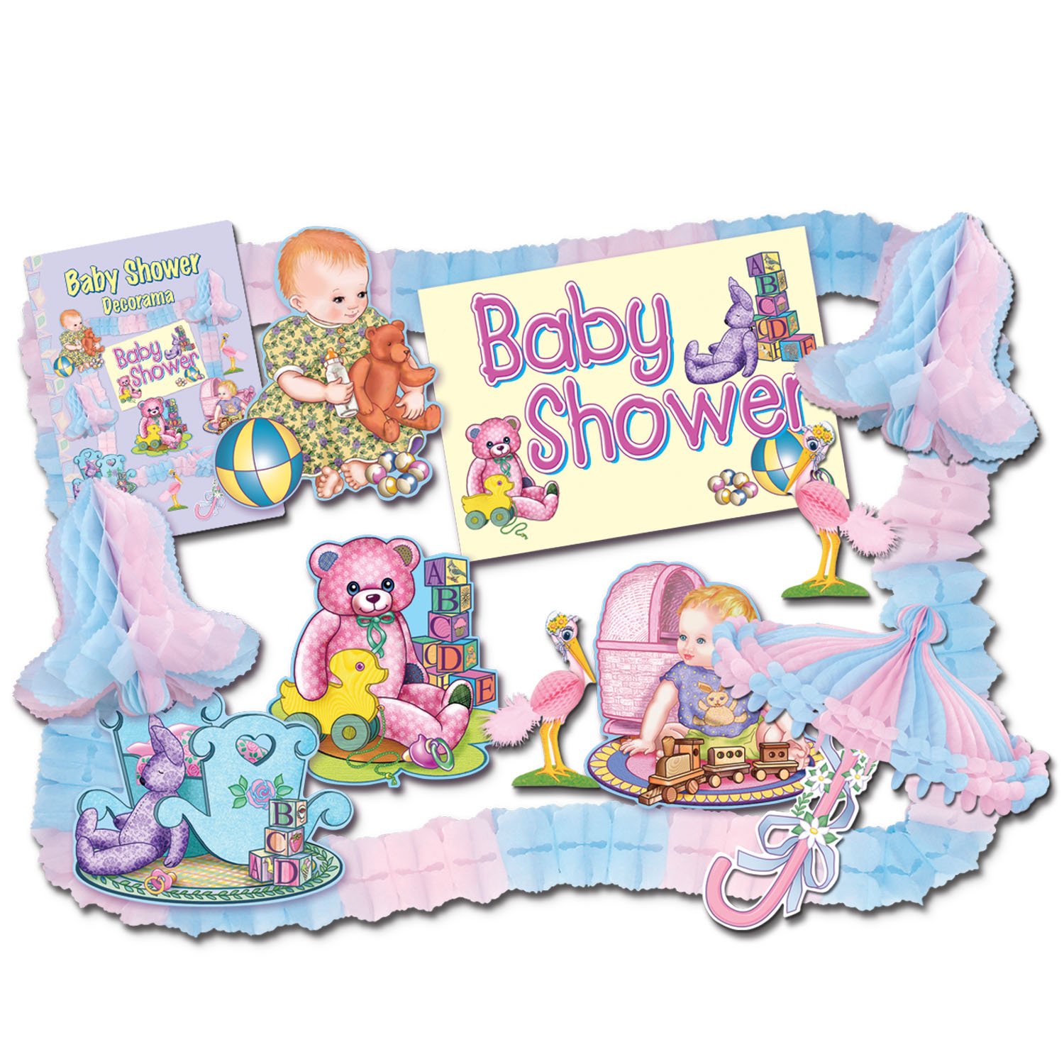 Baby Shower Party Kit Party Accessory (1 count) (11/Pkg)