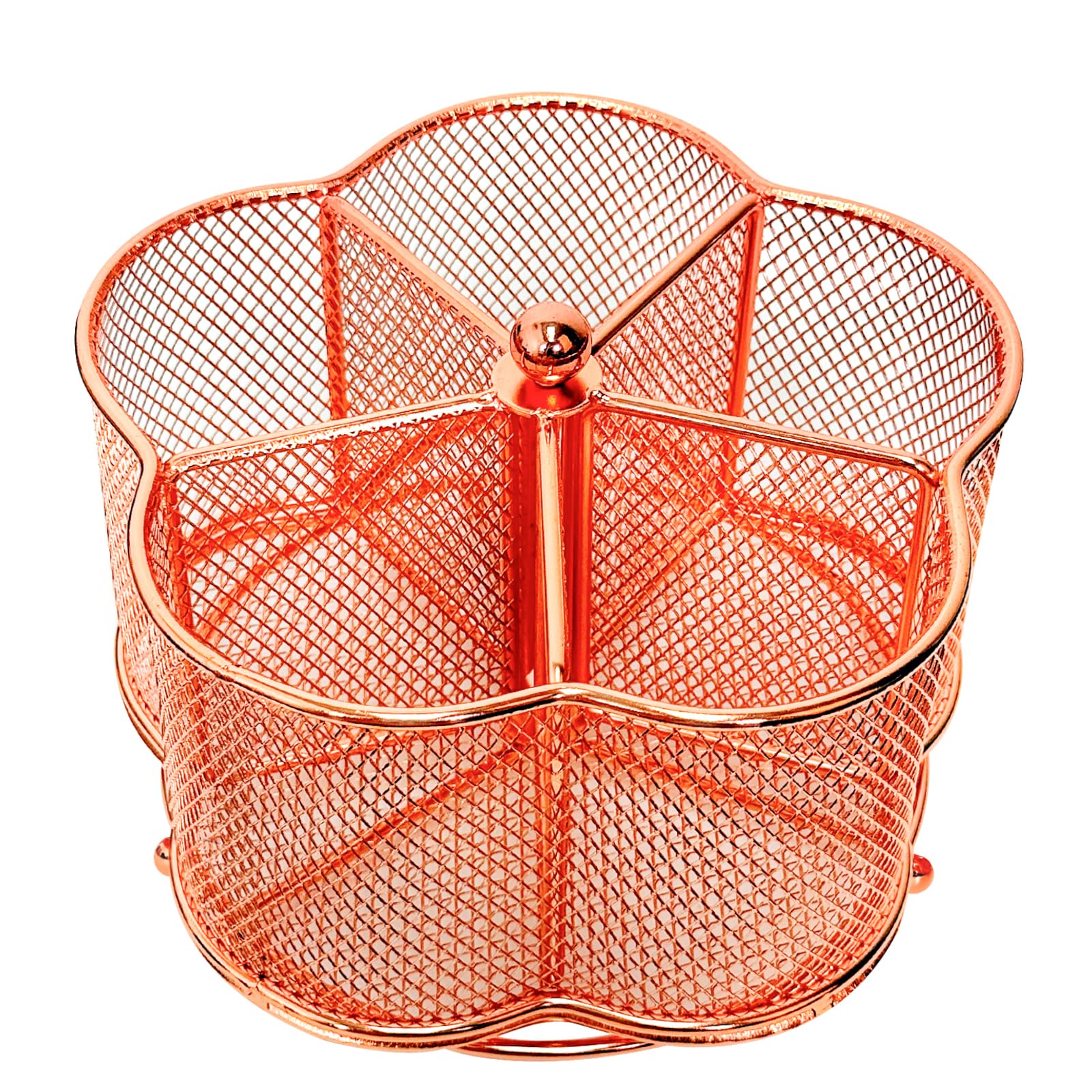Soporte giratorio de 360 grados para escritorio, organizador de bolígrafos de malla, soporte para lápices, accesorios de escritorio de gran capacidad y organizadores de espacio de trabajo