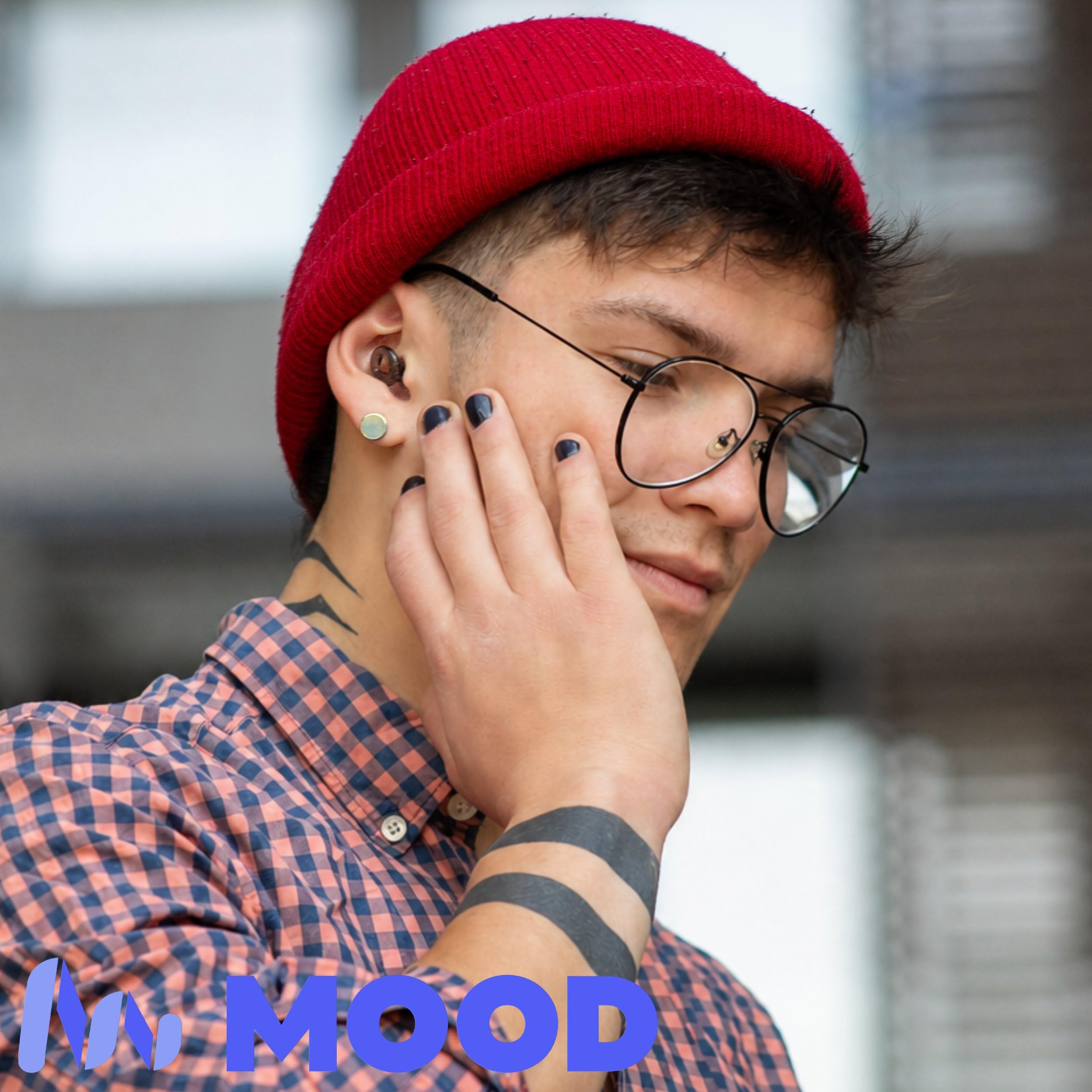 MOOD Tapones para los oídos: Reducción del ruido de 38 dB (SNR) - Para concentración, motos, fábricas, alta sensibilidad al ruido - Marca española con diseño exclusivo - Pro Onyx