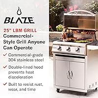 Vista 2 de Parrilla Blaze de 4 quemadores (32”) GAS NATURAL