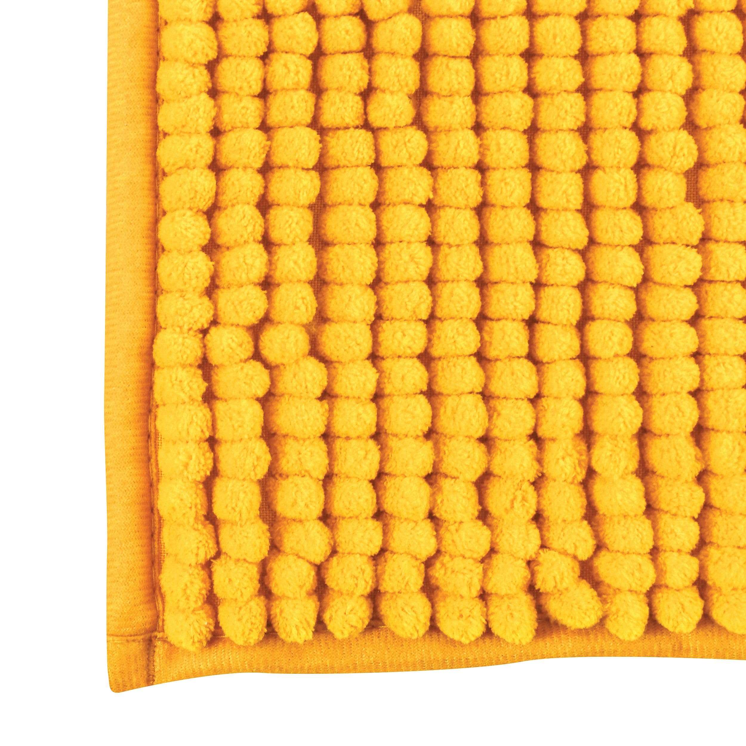 Tapis de Bain Microfibre Chenille Anti-dérapant 40x60 cm