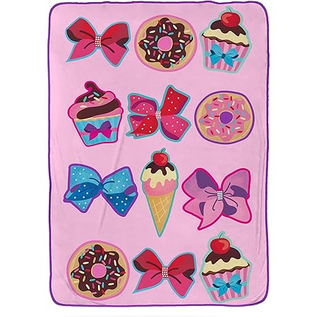Nickelodeon JoJo Siwa Follow Your Dreams Twin-Size Plush Blanket