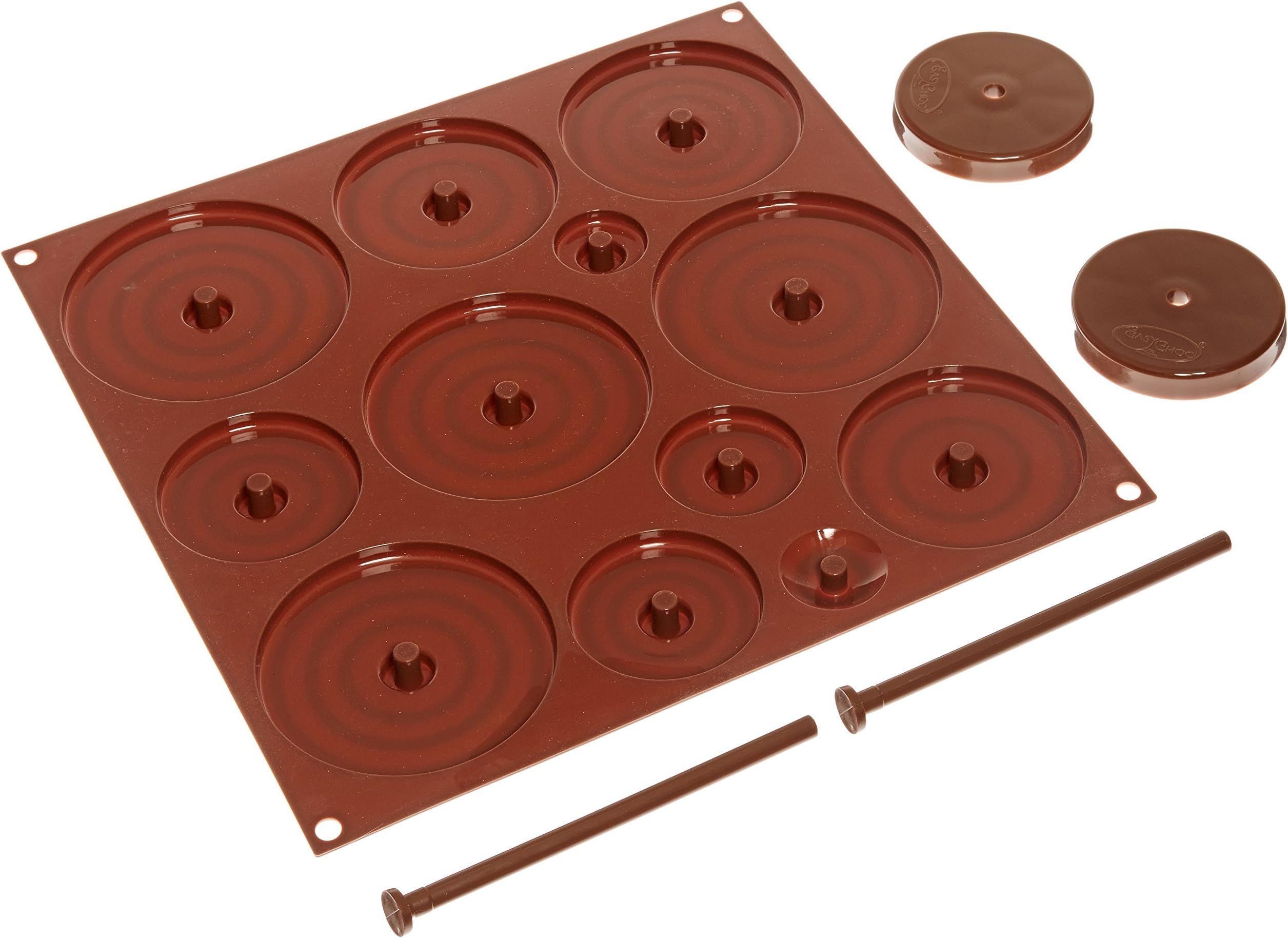 Silikomart Silicone 3D Egg Easy Chocolate Mold Set