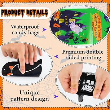 110Pcs Halloween Party Decorations, Horror Halloween Party Supplies Include Banner, Boo Balloons Hanging Swirls Photo Props Spider Wed Candy Gift Bags for Scary ScreamDecorations Indoor