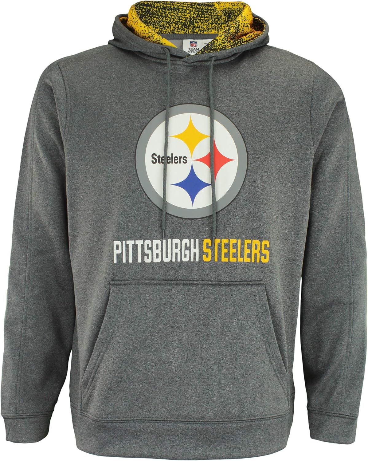 Zubaz Official NFL Hoodie with Logo and Colorful Hood Designs (Small - 5XL)