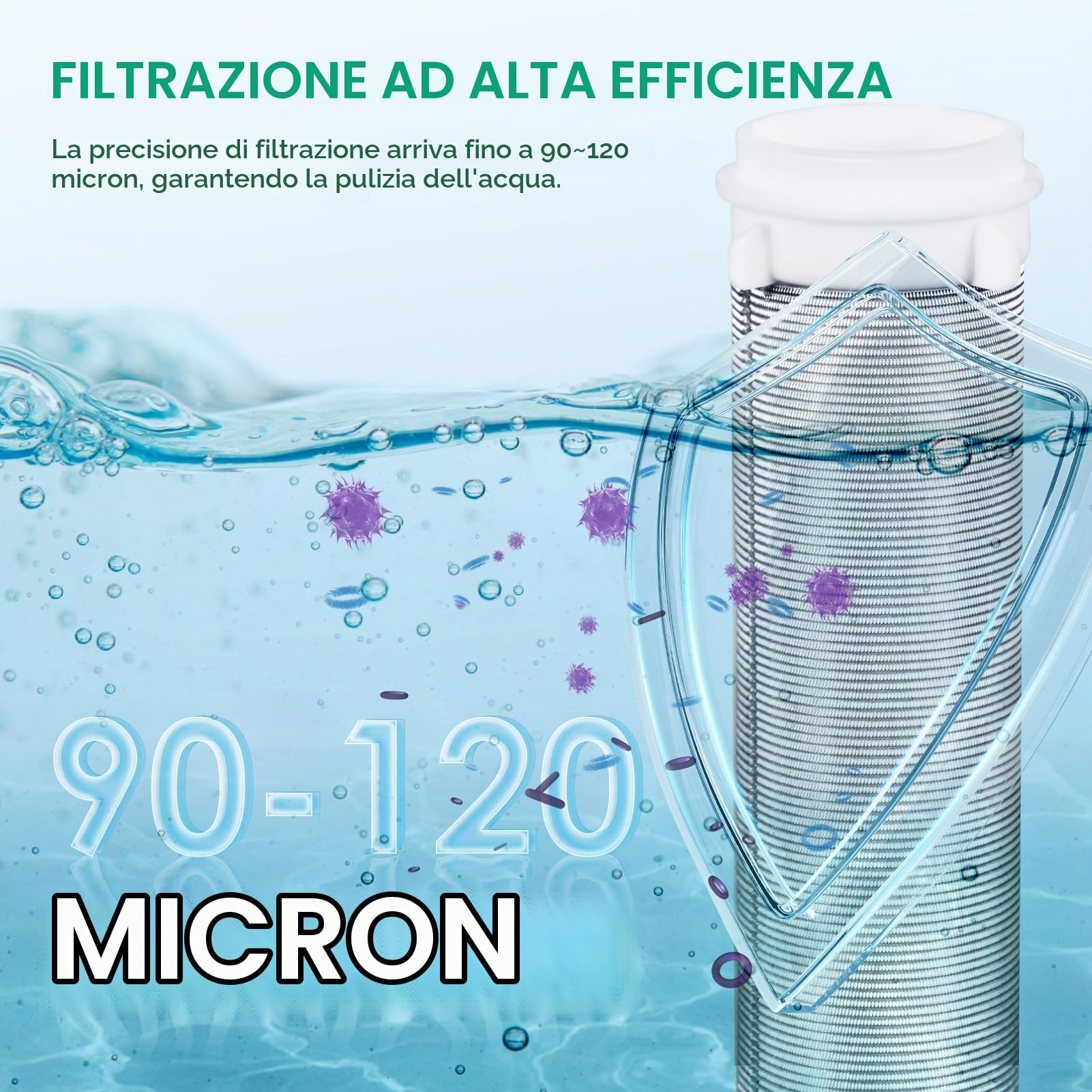 Riduttore di Pressione Acqua 3/4, con Manometro Pressione Acqua, Regolatore di Pressione in Ottone, per La Regolazione della Pressione dell'Acqua
