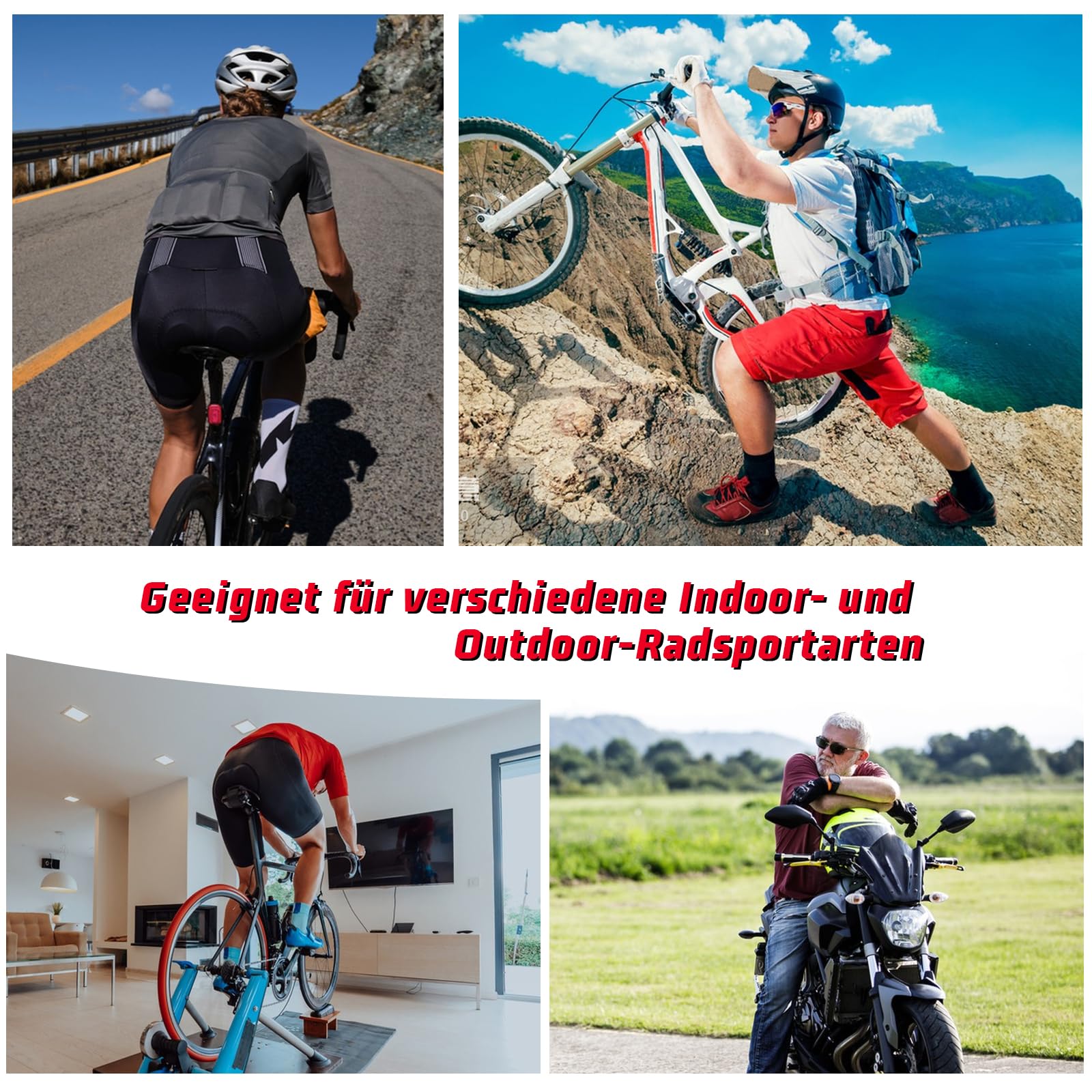 MEETWEE Maillots de Cyclisme Homme Manches Courtes/Longues Séchage Respirant Cyclisme Tee Shirt Vélo Vetement Hauts