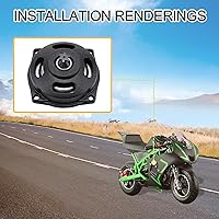 Vista 6 de GOOFIT Pequeño tambor de embrague de caja de cambios de 6 dientes para bicicleta de bolsillo de 2 tiempos 47cc 49cc