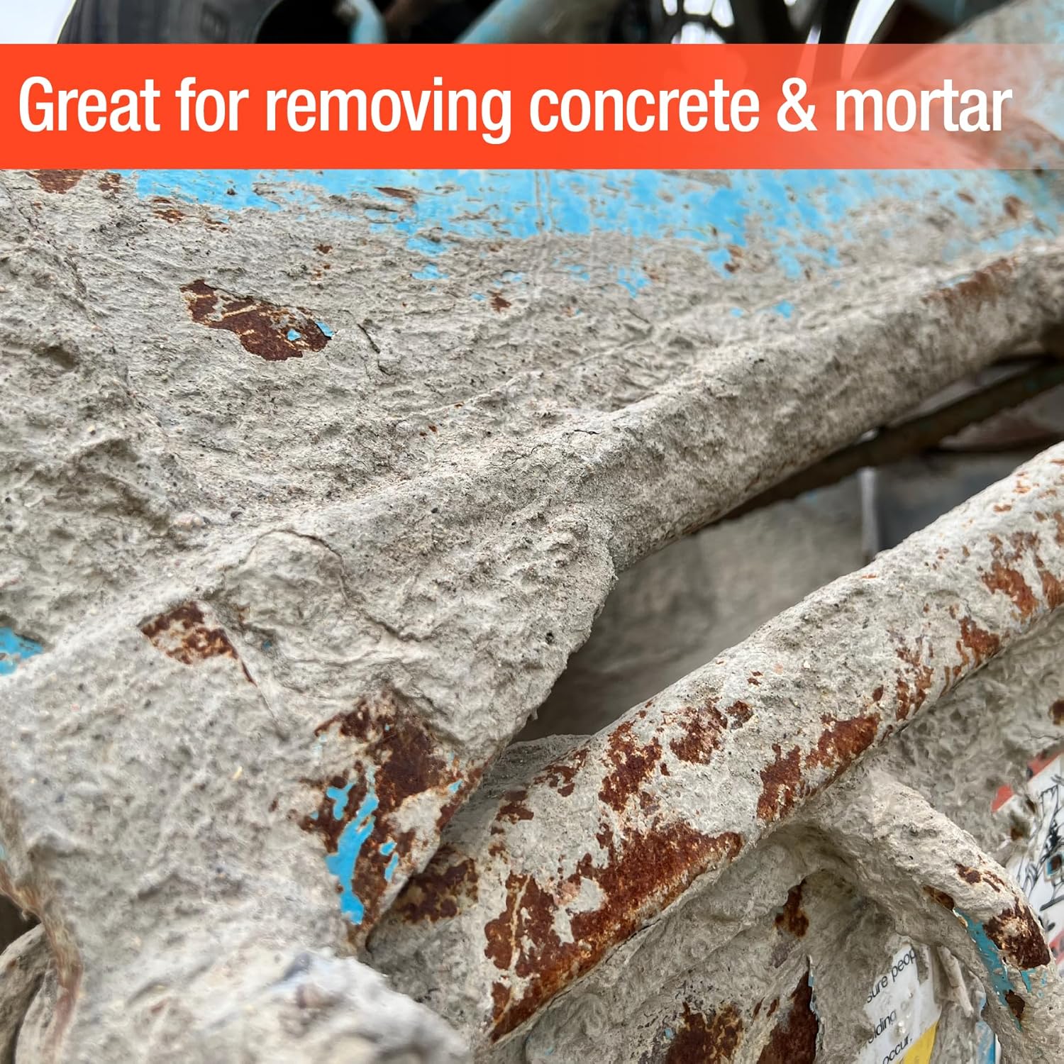 Tenon Concrete & Mortar Dissolver RM - Remove Concrete, Cement, Mortar, Grout, Stucco, and Masonry from Equipment, Mixers,and Machinery, Commercial, Heavy-Duty (5 Gallon)