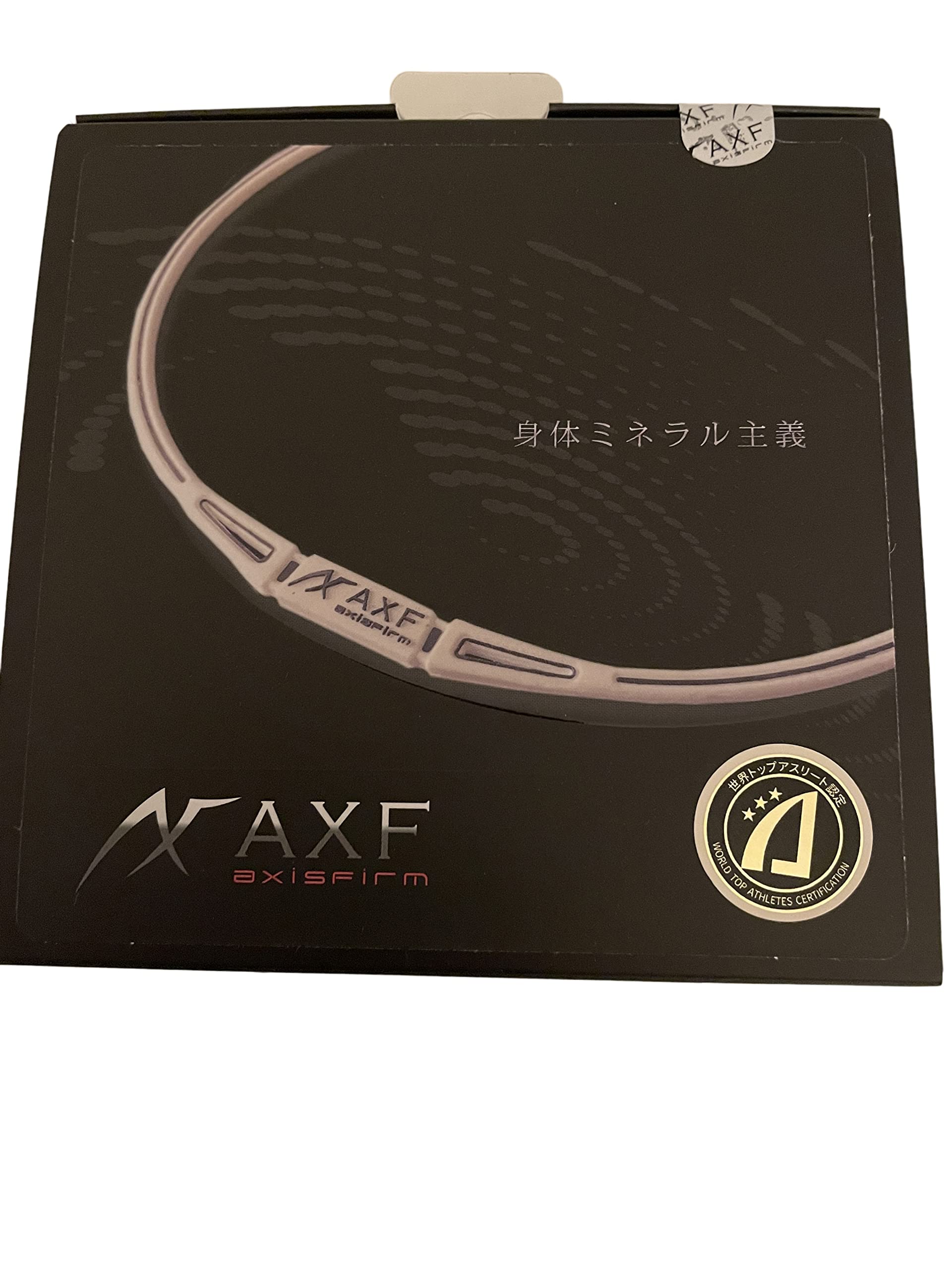 大特価！AXF001 シリコンネックレス スポーツ アクセフ ブラック