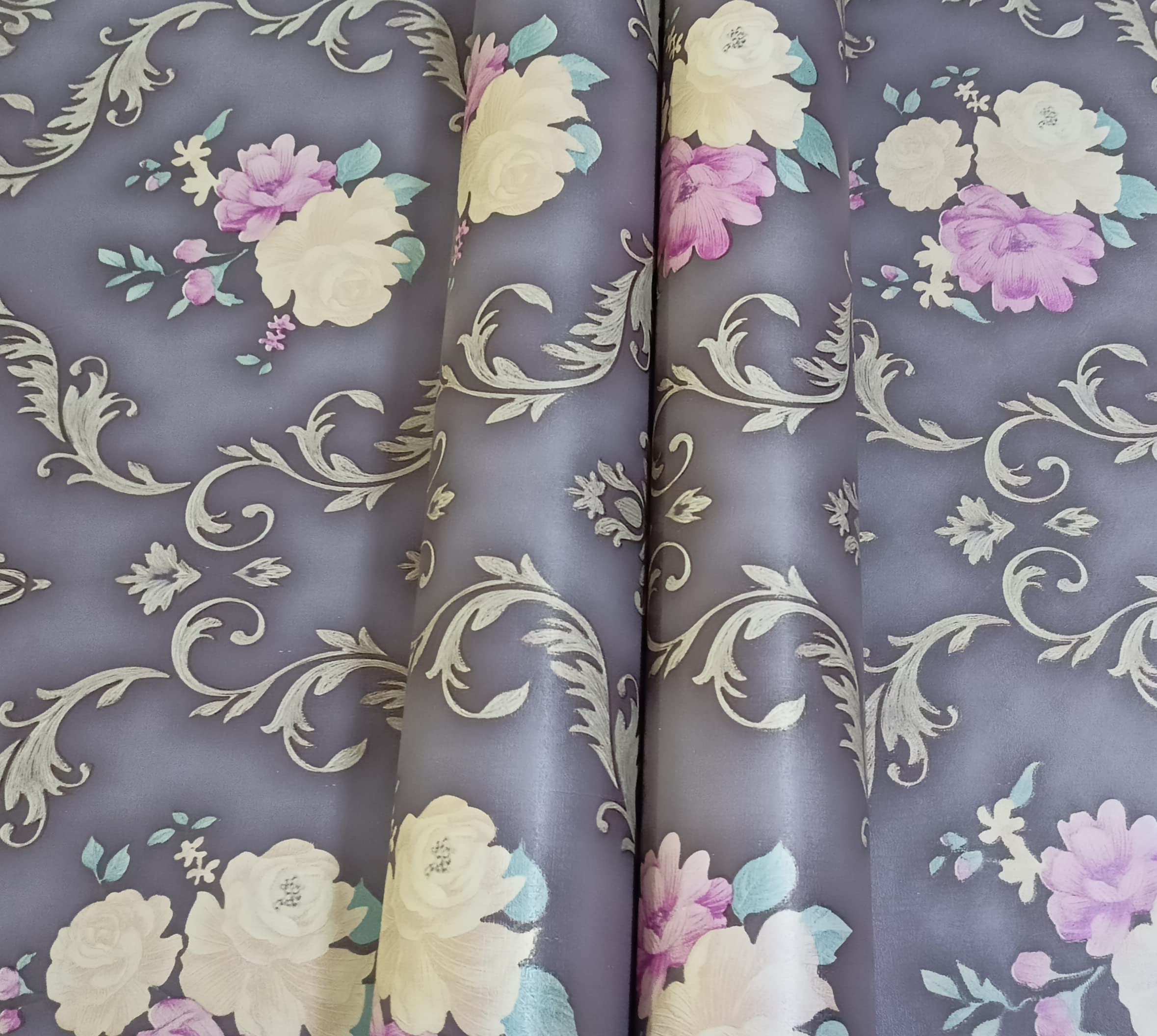 ELTON Wall Stickers DIY Wallpaper Luxury Self Adhesive Decals Living Room Bedroom Decoration Furniture Makeover Damask Flower (45 x 300 cm) (B09QXJ5KLS) Amazon Price History, Amazon Price Tracker