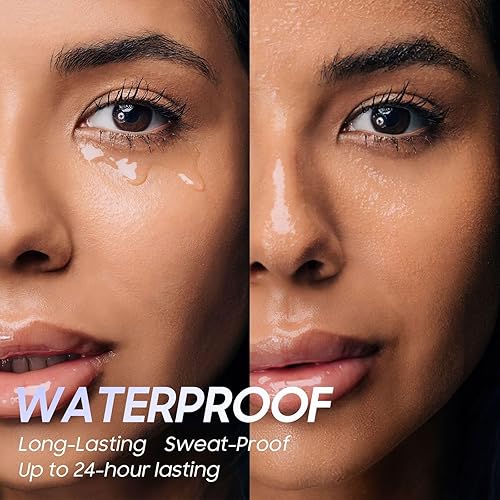 Tubing Mascara Black Volume And Length, Long-Lasting Waterproof Colored for Women Eye Makeup, Fast Dry Curling Lengthening Mascara Creates Charming Erelashes, Cruelty Free (Blue)(Blue)