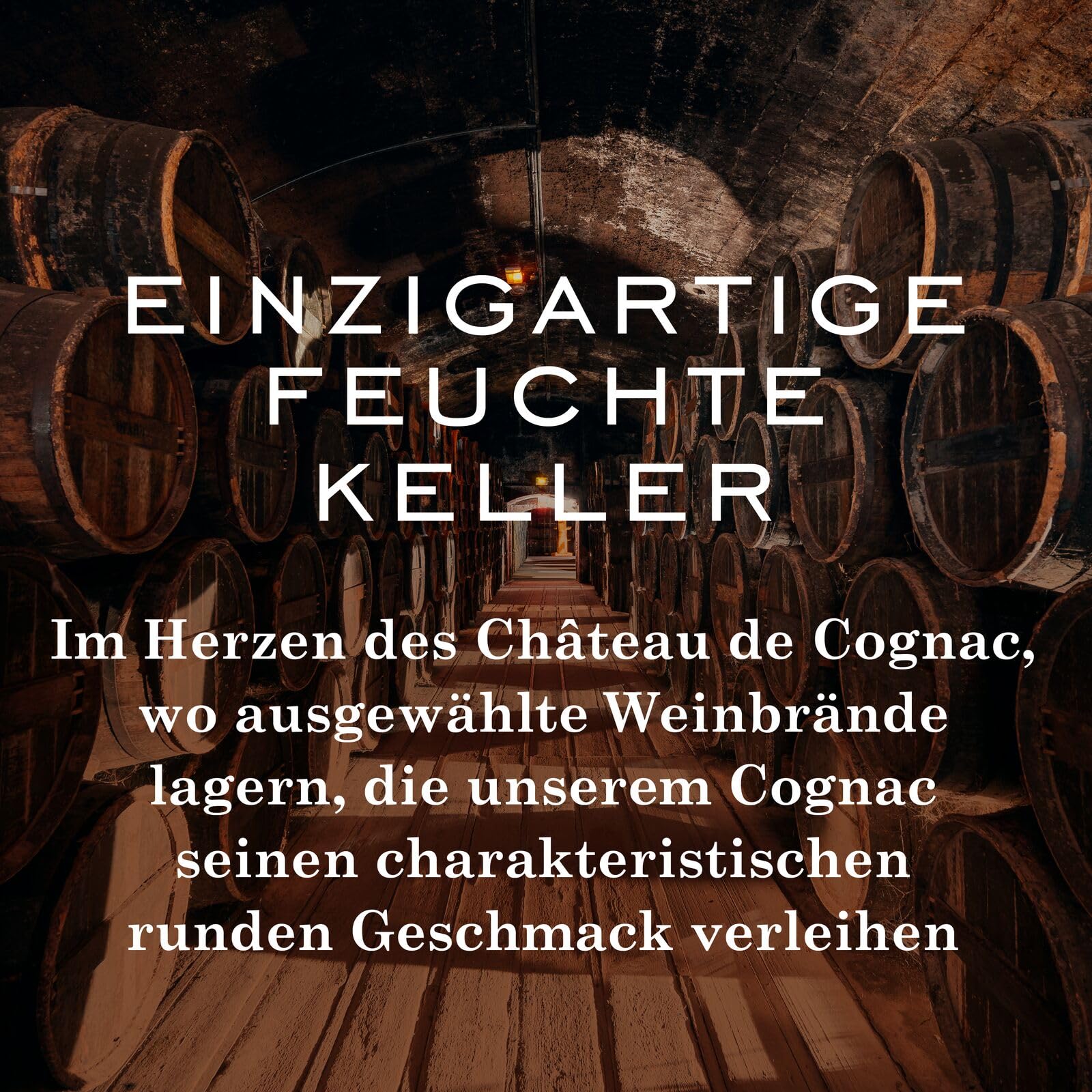 Baron Otard VSOP Cognac 40% 70cl Doppelt destillierter Premium-Cognac gereift in Eichenfässern