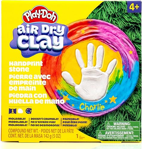 Miniatura 11 de Play-Doh Paquete de arcilla seca al aire, 4 arcillas blandas de secado al aire en 4 colores, suministros para artes y manualidades, arcilla para