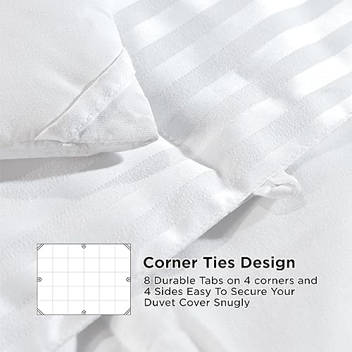 Miniatura 7 de Bedsure Relleno de edredón tamaño individual XL, edredón ligero, relleno de edredón refrescante, edredón de verano alternativo de plumón con 8