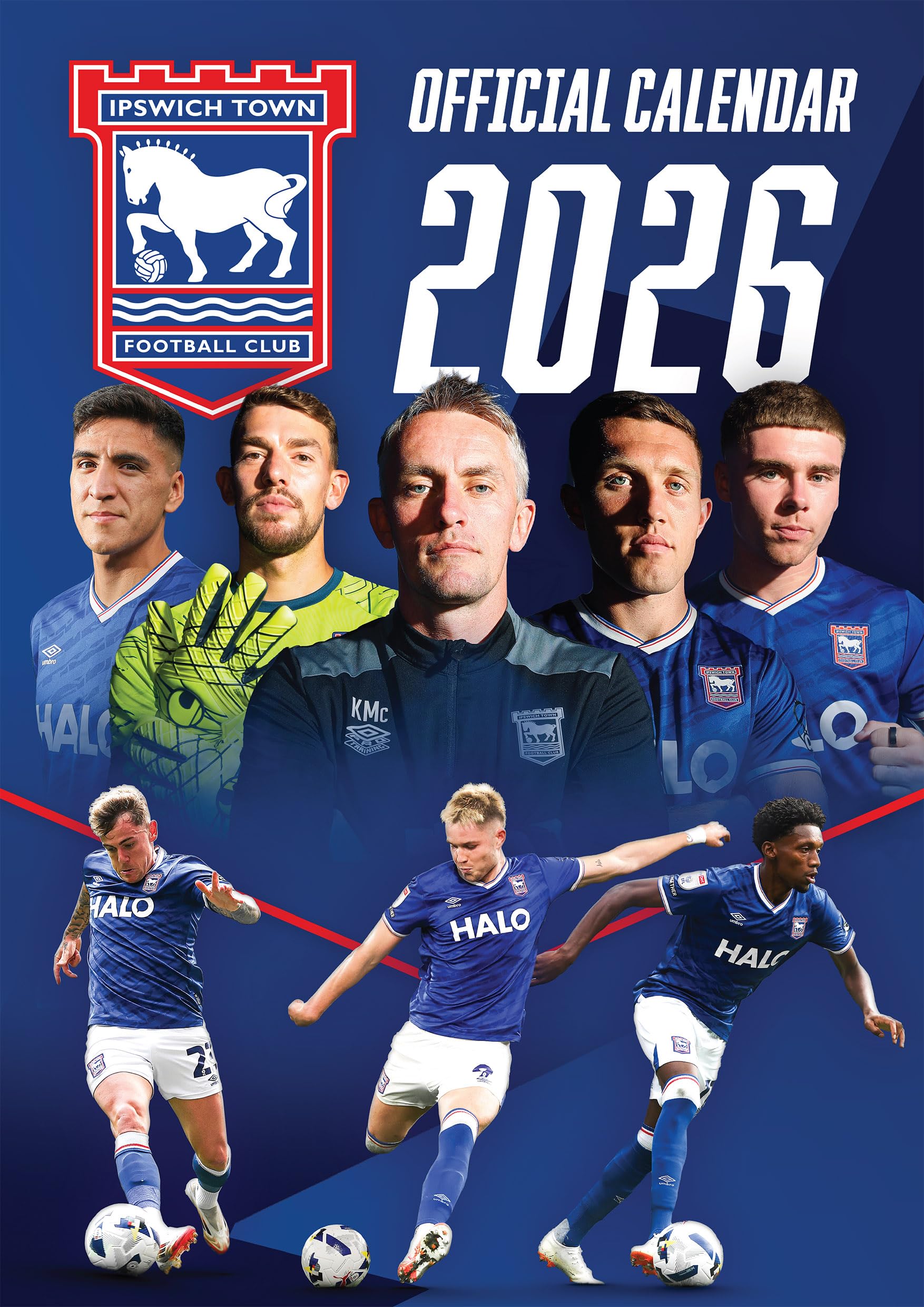 The Official Blues Calendar 2026 by twocan design - 9781916755802