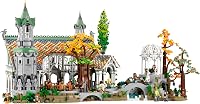 LEGO Icons A Gyűrűk Ura: Völgyzugoly - Felnőtt Építőjáték 6167 Elemmel, 15 Minifigurával, Gandalf, Legolas, Aragorn és Frodó Figurákkal - 10 9