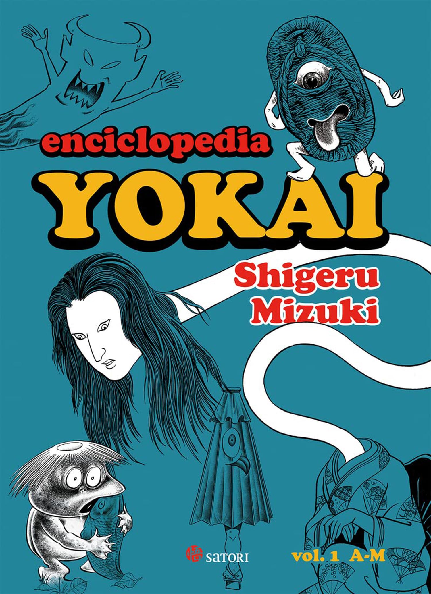 ENCICLOPEDIA YOKAI 1 Mizuki, Shigeru, Aguilar, Daniel 9788419035271