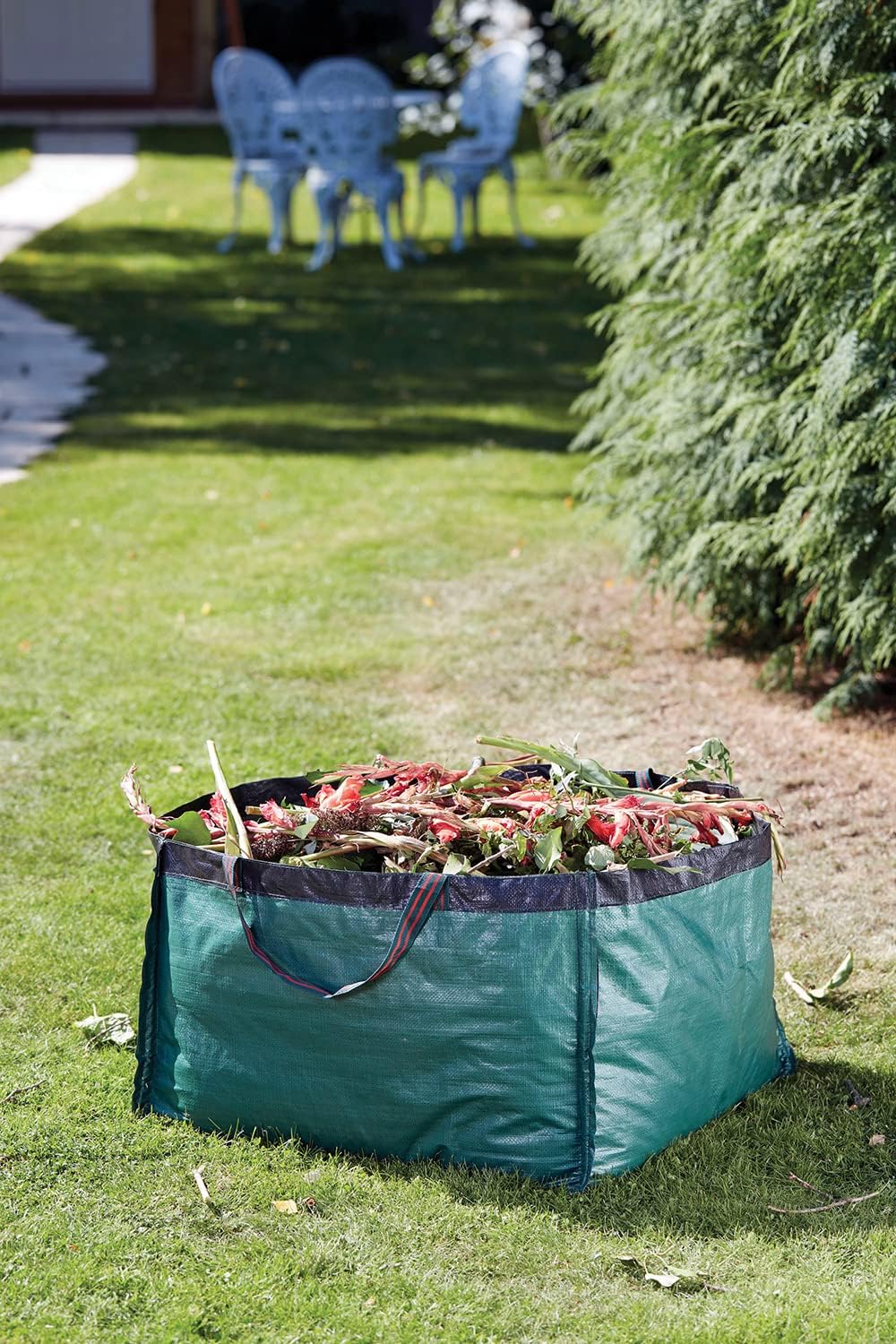 Bosmere G300 Polyethylene Bag, Dark Green,3.5 Cubic Feet, 20" x 20" x 17.5"