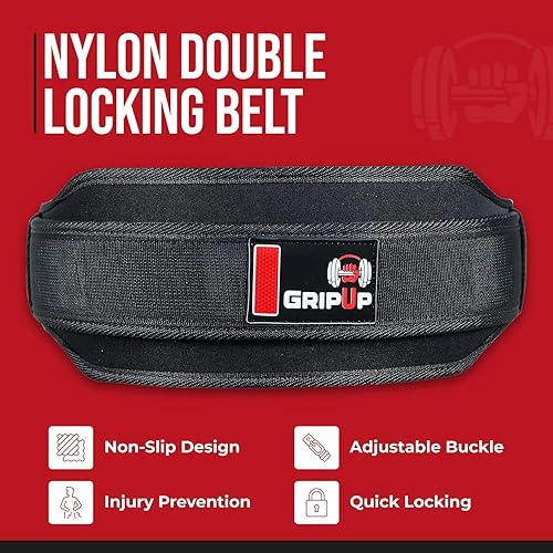 Miniatura 2 de Cinturón de levantamiento de pesas, cierre rápido, 5.5 pulgadas, soporte de espalda para hombres y mujeres, acolchado de espuma EVA de alta calidad,