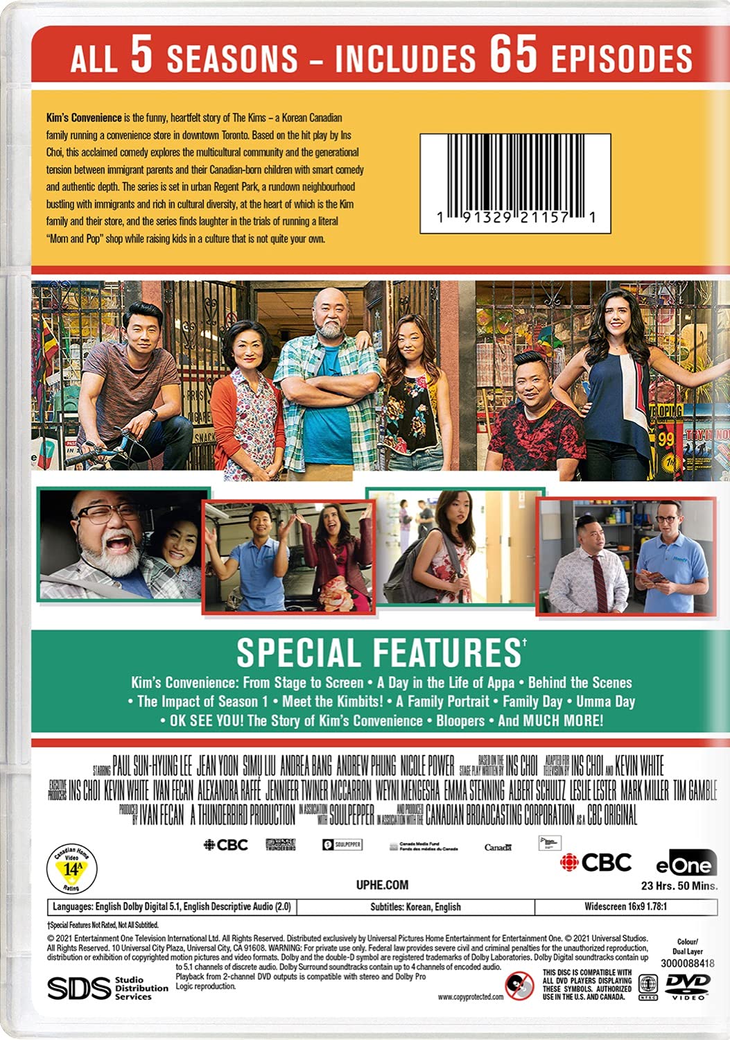 Kim's Convenience: The Complete Series [USA] [DVD]