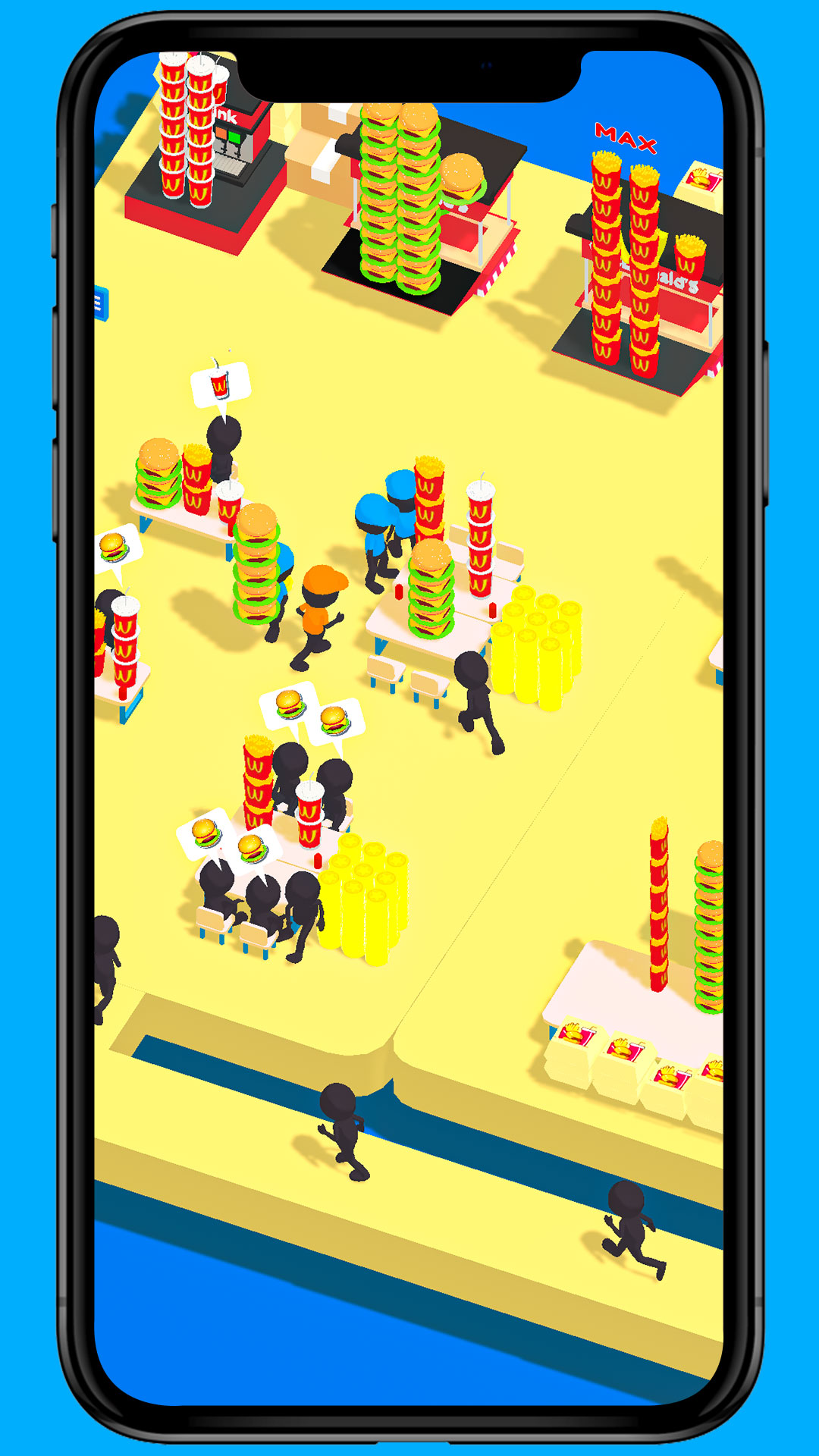 Burger Empire Idle Tycoon Master Manage Fast Food Restaurant Business