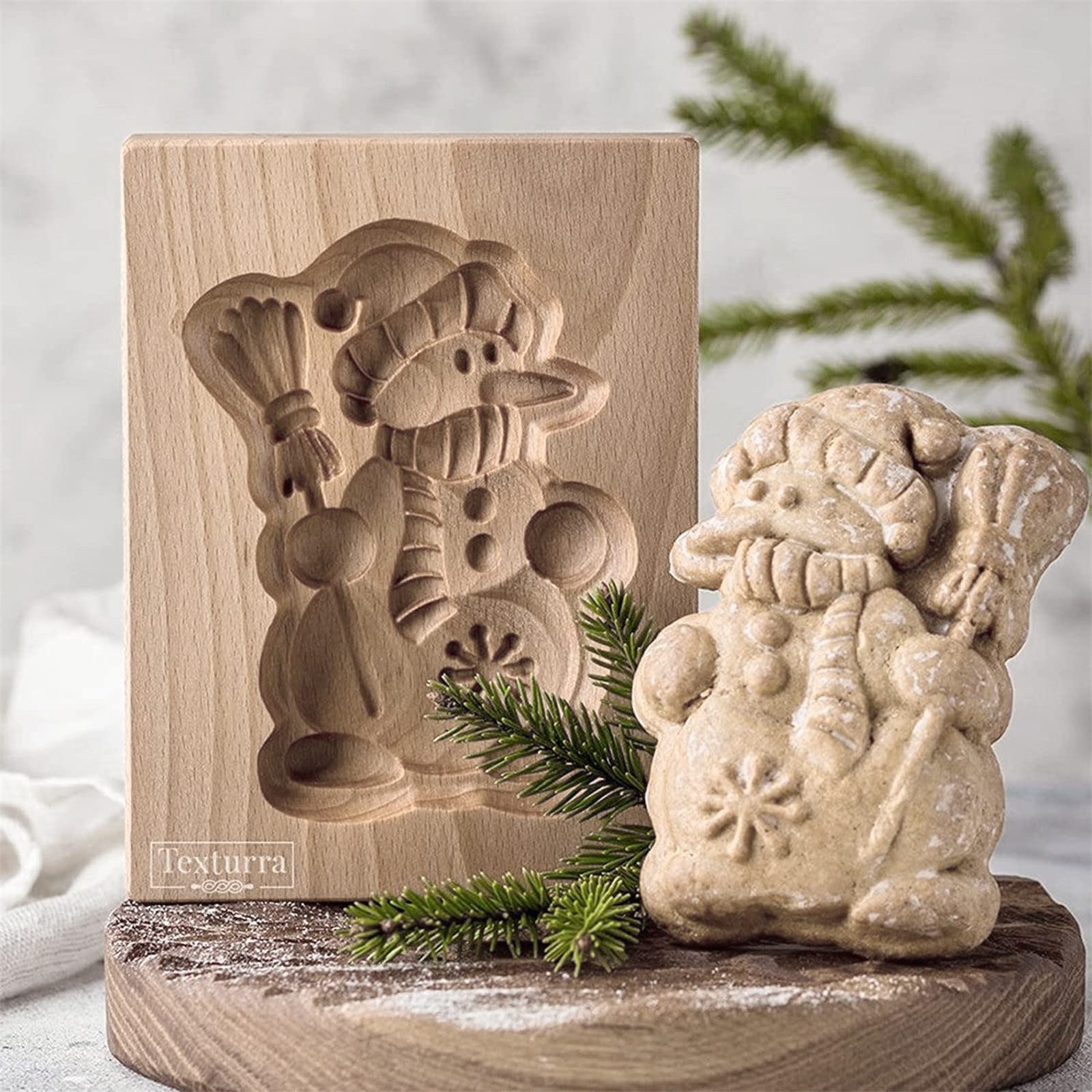 Keksausstecher, Keksformen aus Holz, Kekse, 3D-Backform, Keks-, Pressstempelformen, DIY-Keksstempel, Prägung, Basteln, Dekorieren, Backwerkzeug
