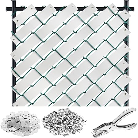Amazon.com : Fenpro Chain Link Fence Privacy Tape (Emerald Green ...
