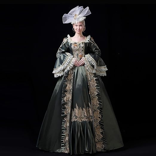 KEMAO Rococo Baroque Marie Antoinette Ball Dresses 18th
